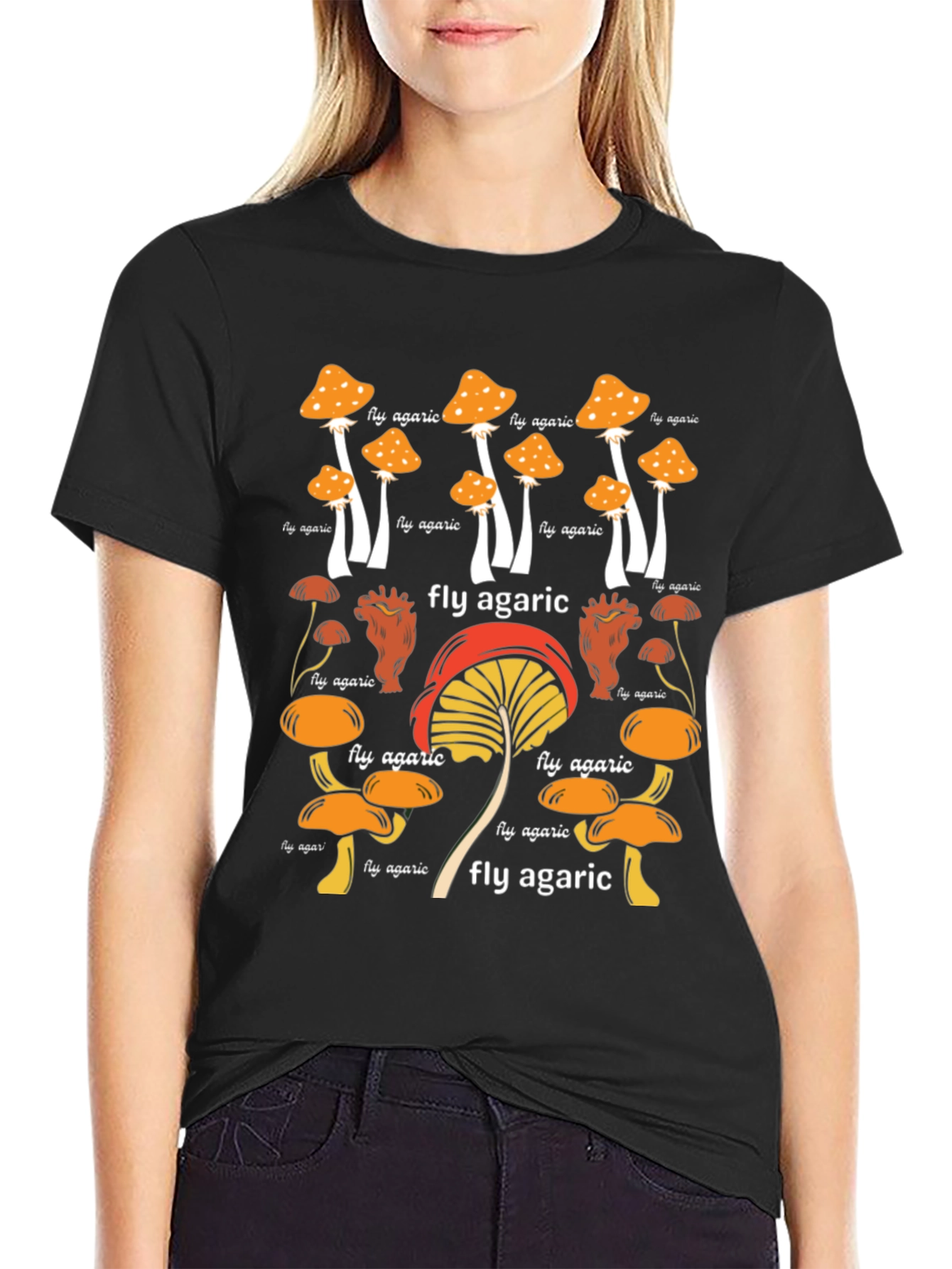 Mushroom Graphic Tee - Fly Agaric Design