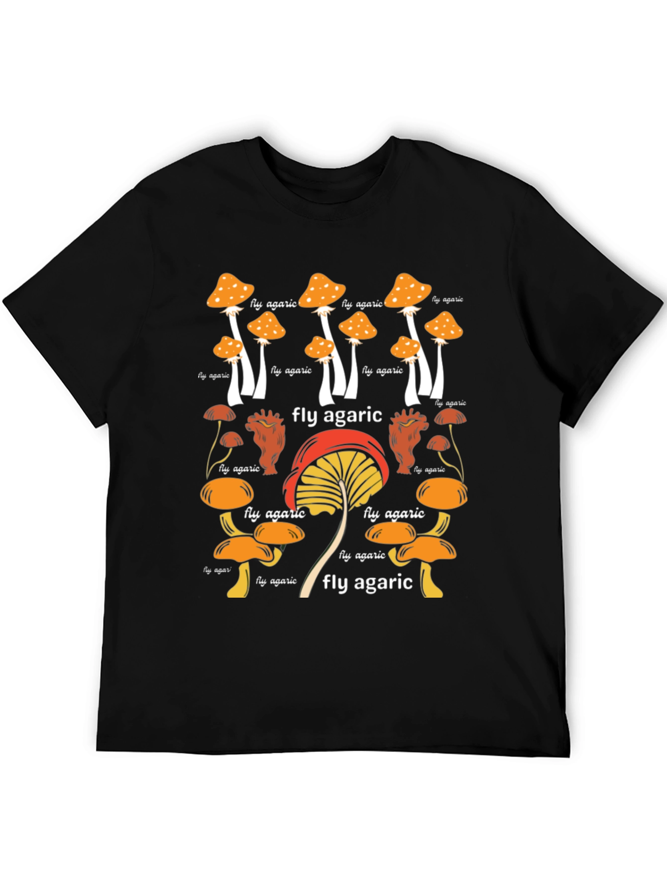 Mushroom Graphic Tee - Fly Agaric Design