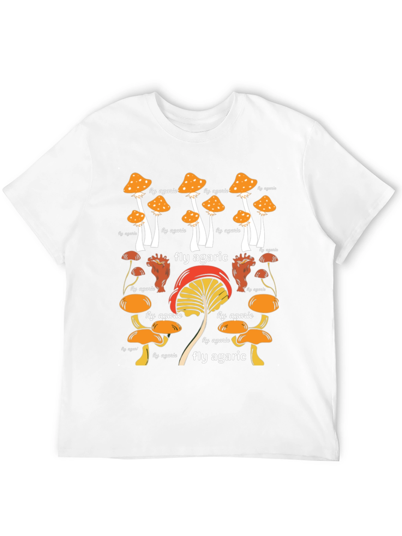 Mushroom Graphic Tee - Fly Agaric Design