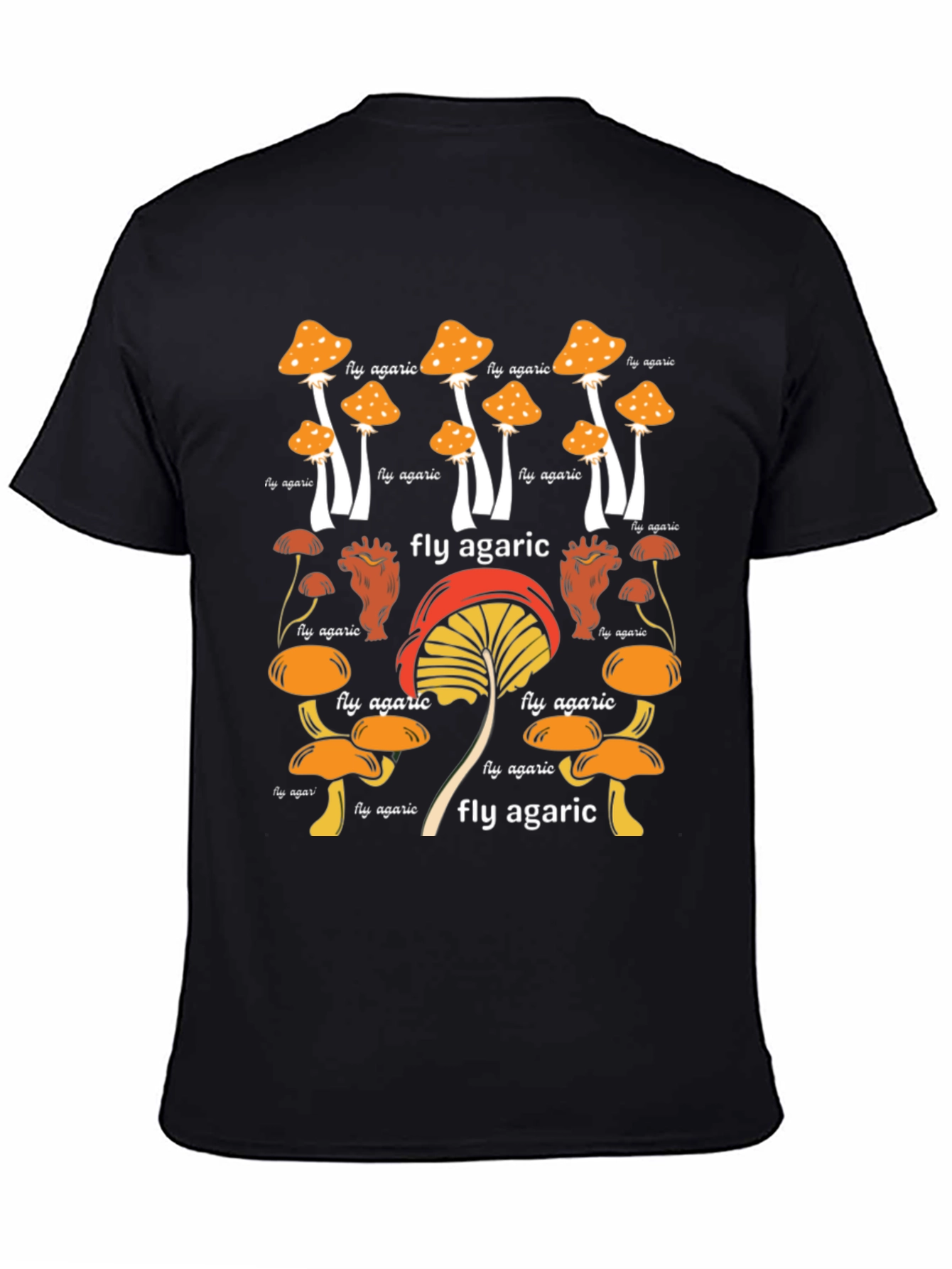 Mushroom Graphic Tee - Fly Agaric Design
