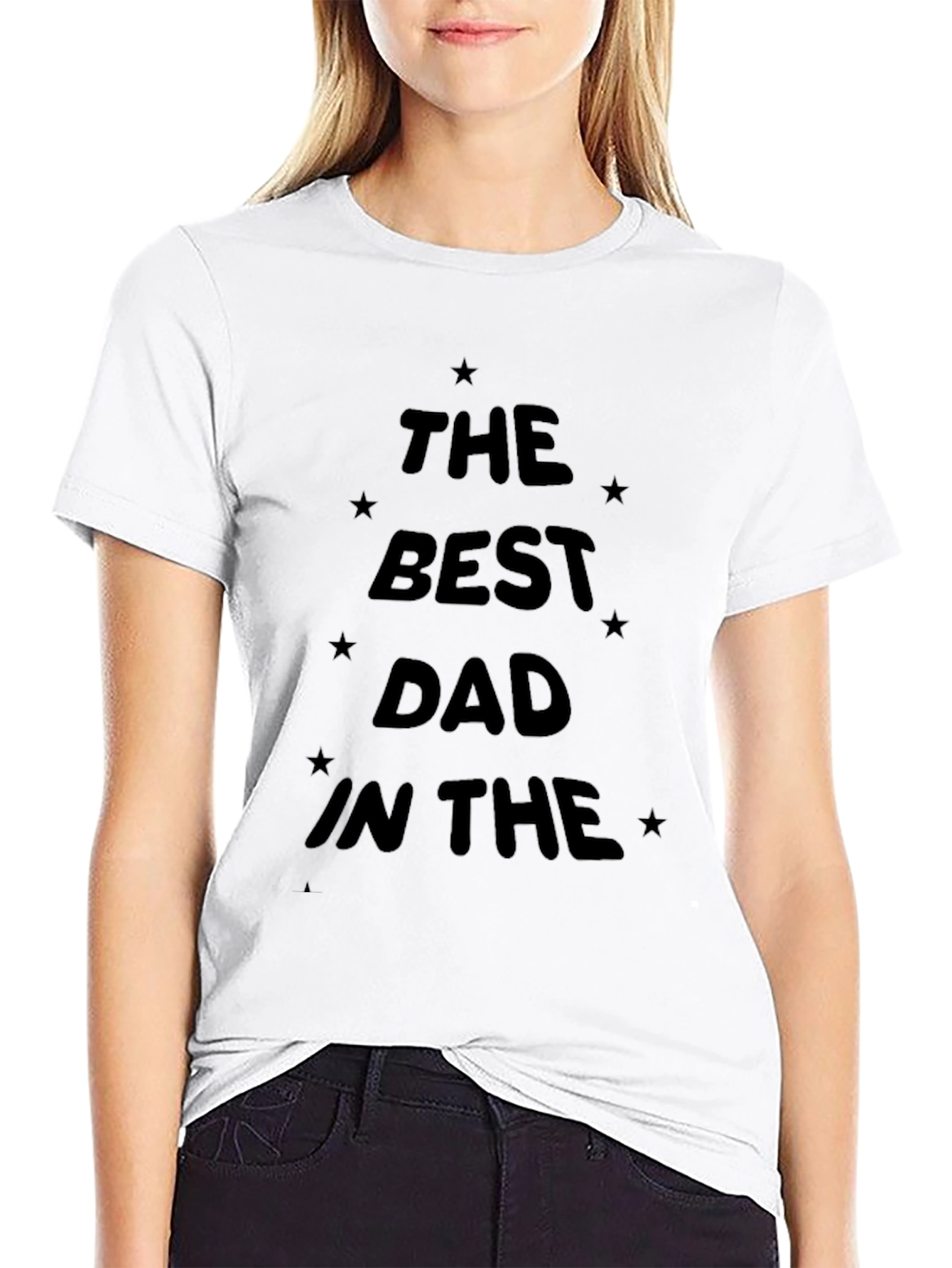 Best Dad T-Shirt | Black Graphic Tee