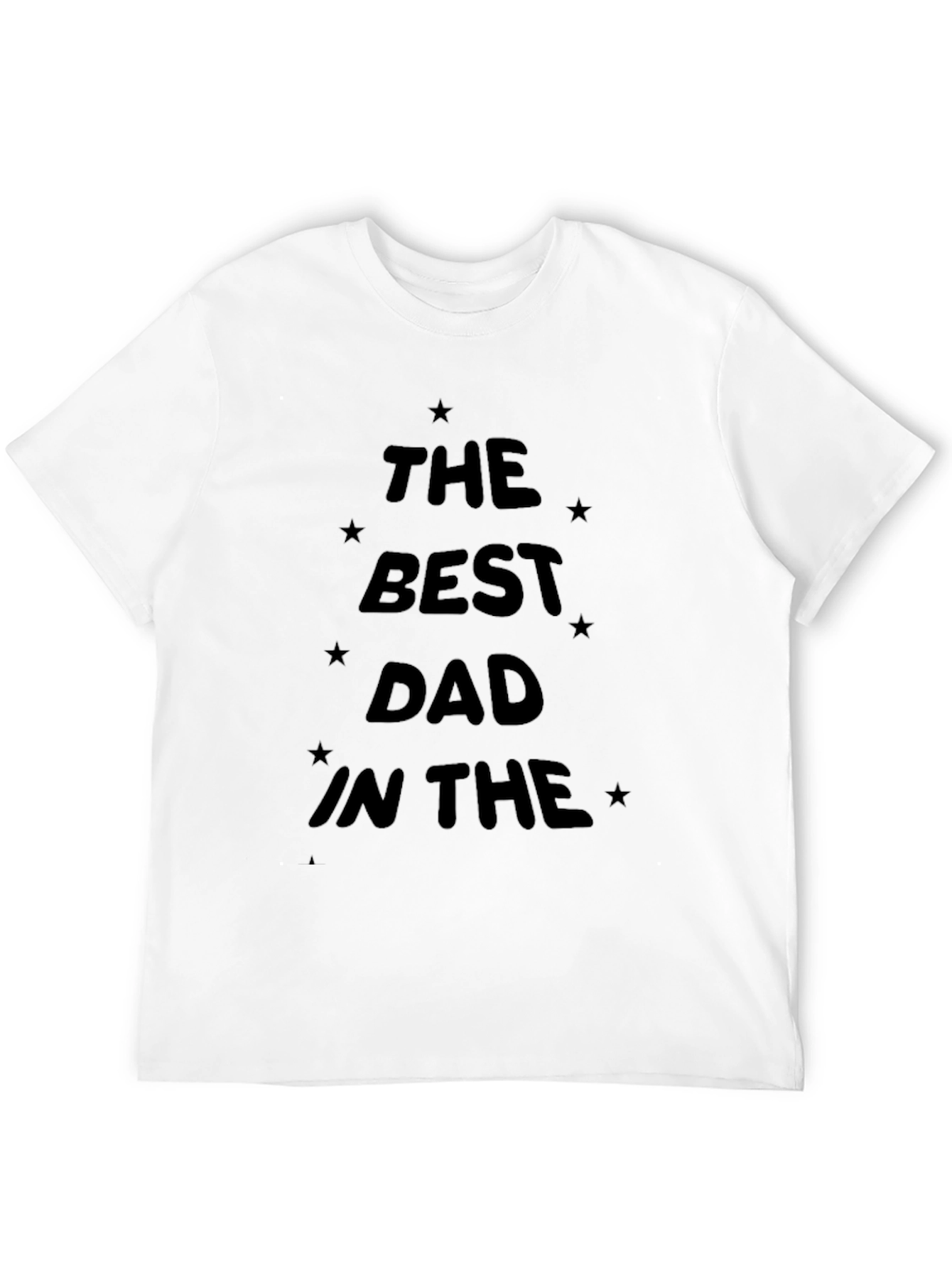 Best Dad T-Shirt | Black Graphic Tee