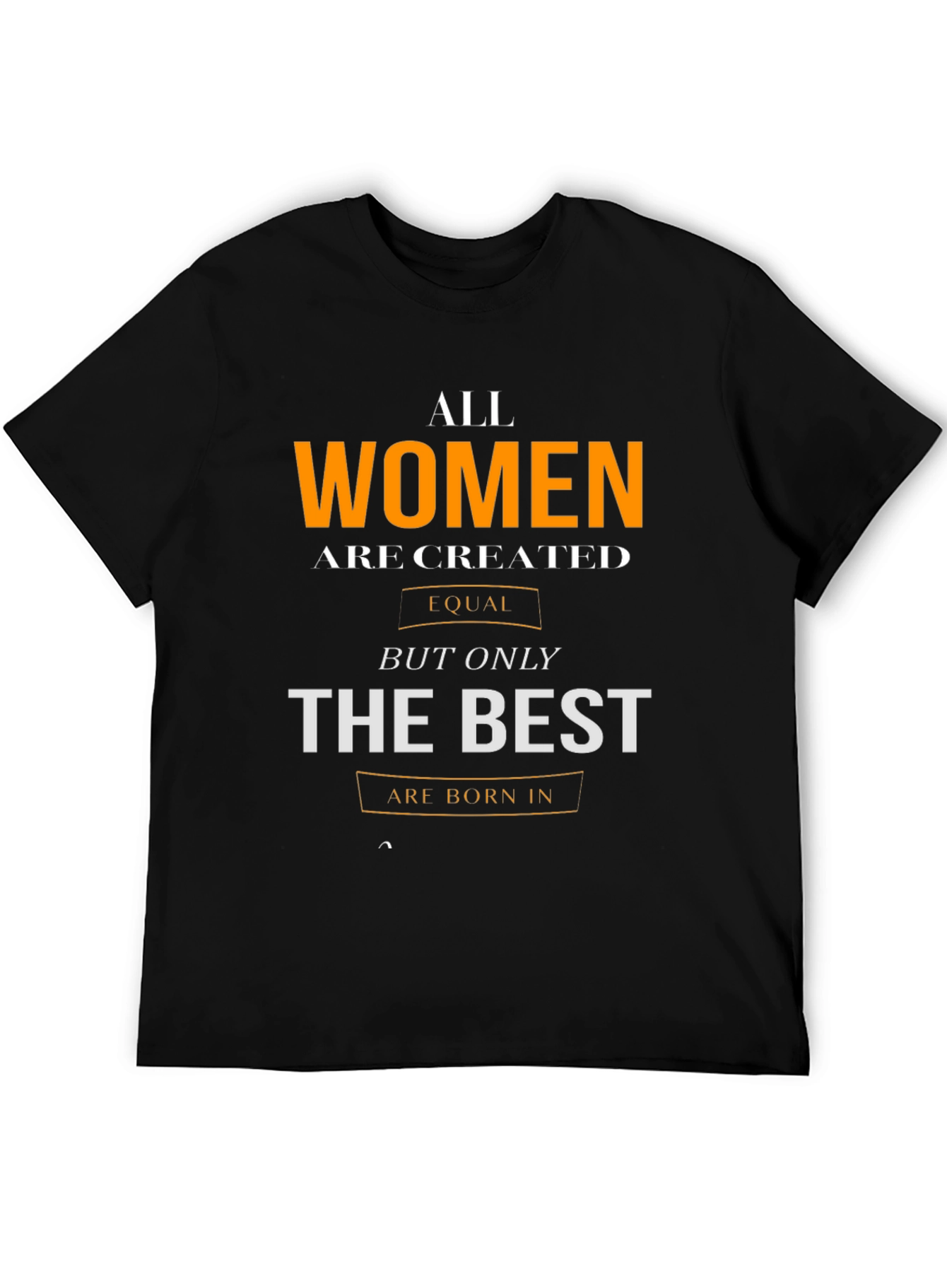 Womens Best Born In T-Shirt