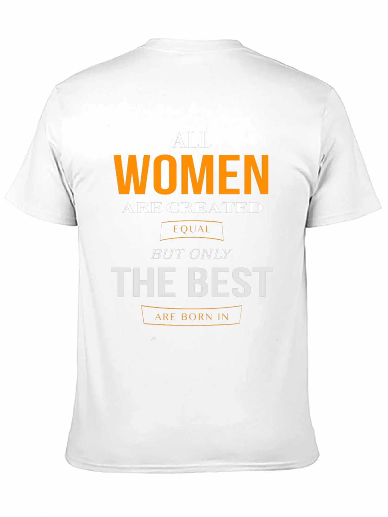 Womens Best Born In T-Shirt