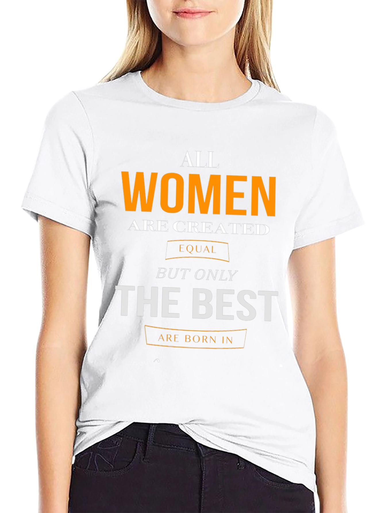 Womens Best Born In T-Shirt