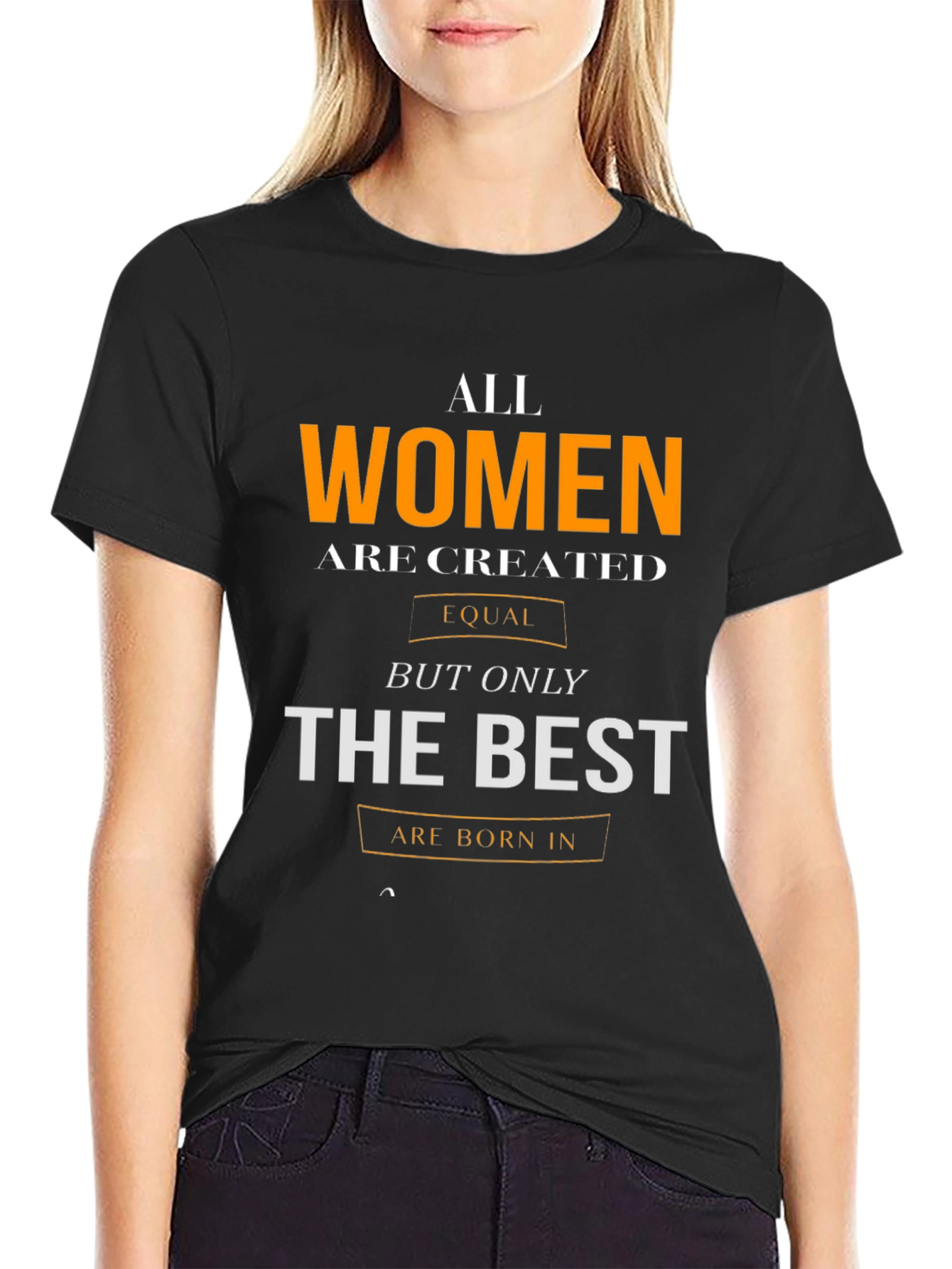 Womens Best Born In T-Shirt