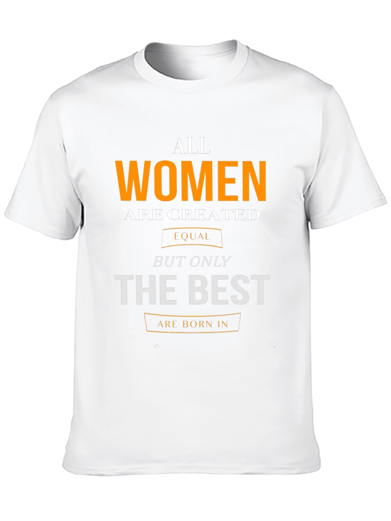 Womens Best Born In T-Shirt