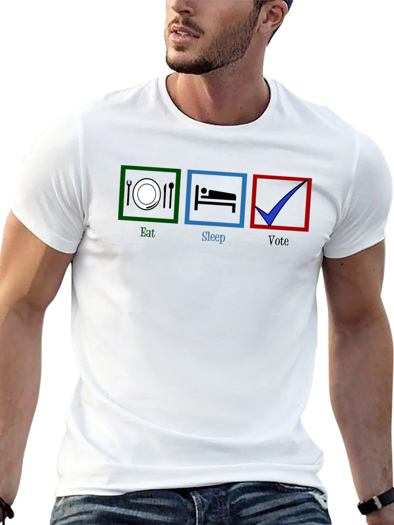 Eat Sleep Vote T-Shirt