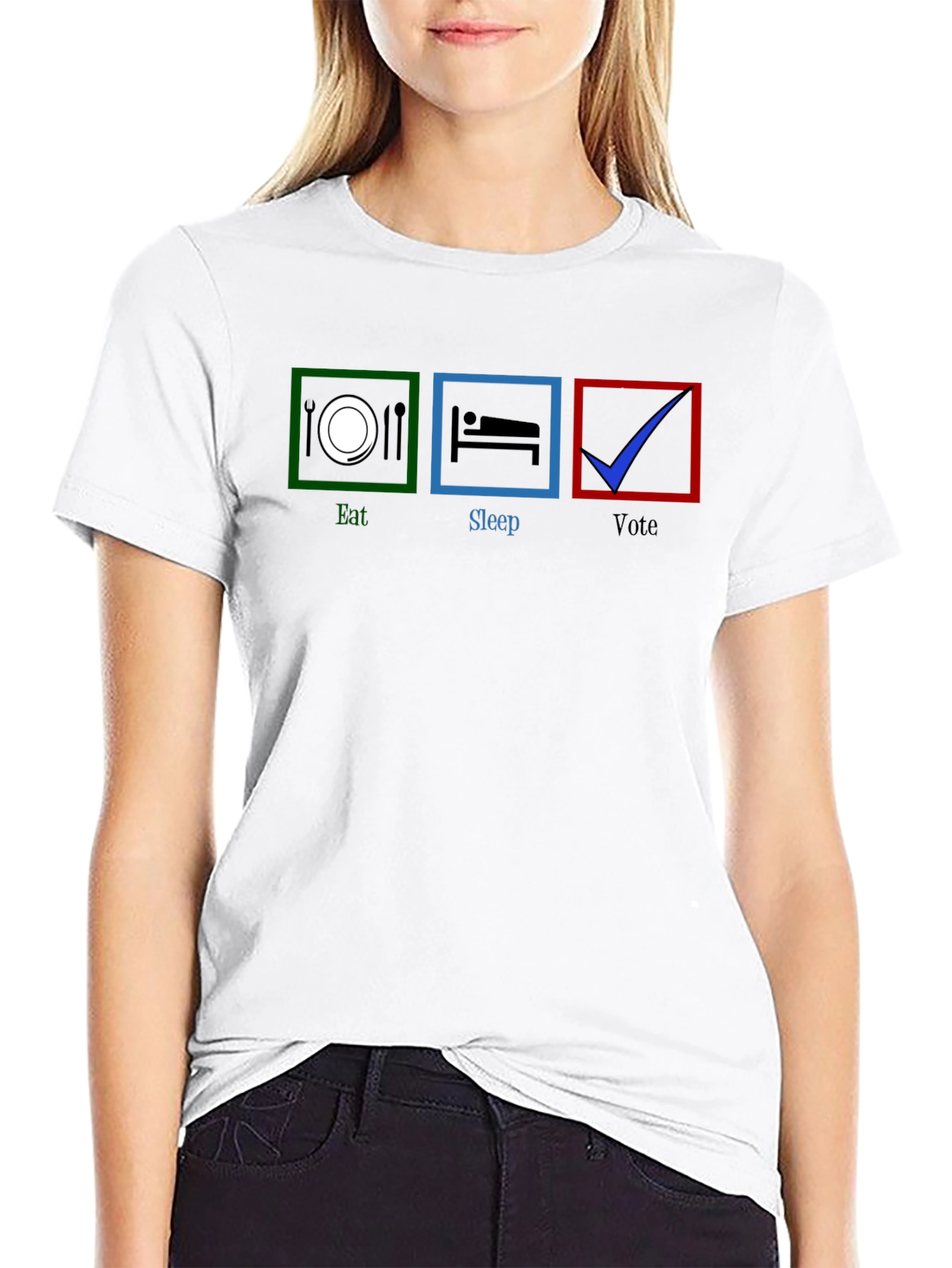 Eat Sleep Vote T-Shirt