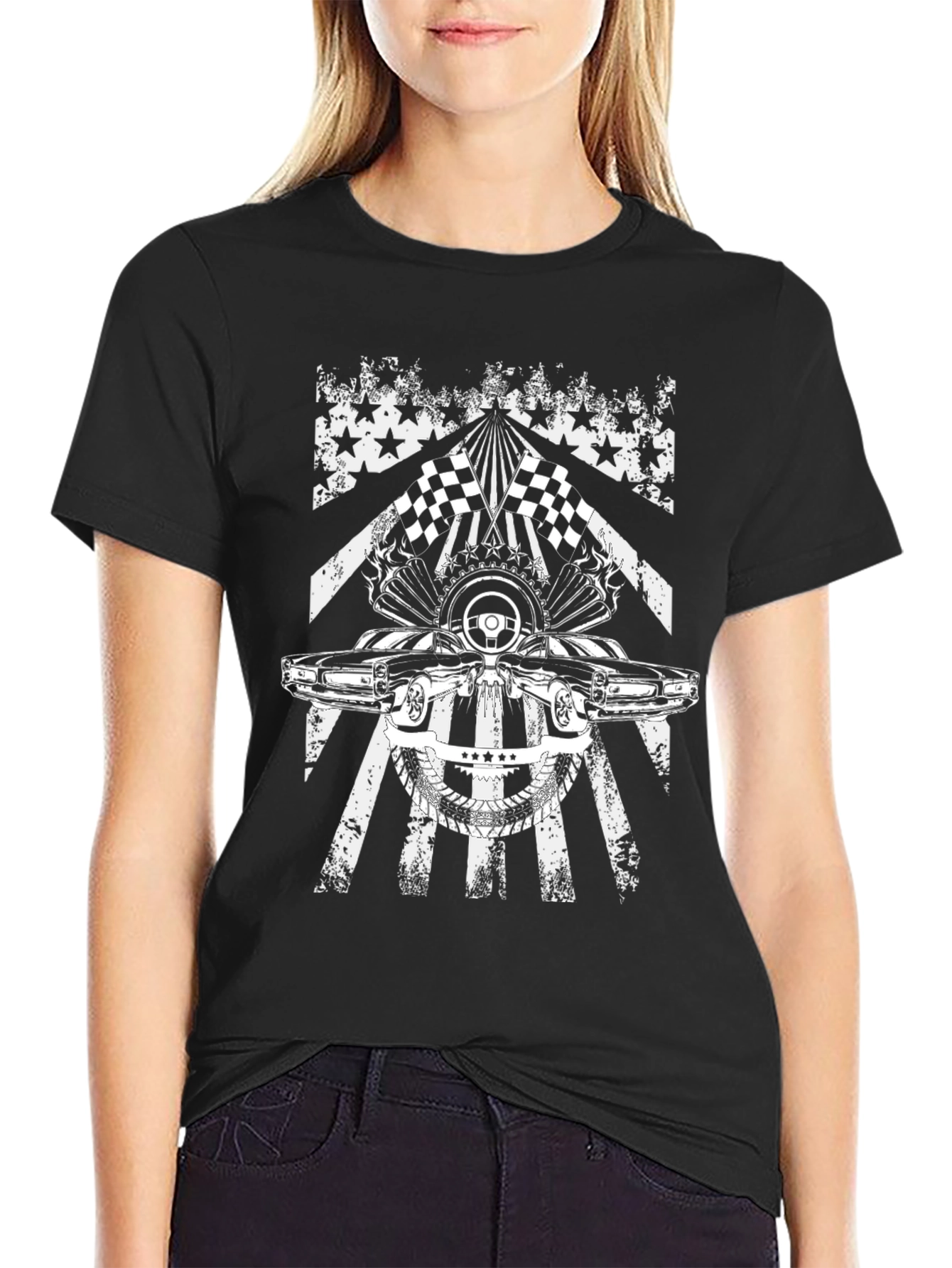 American Racing Graphic Tee