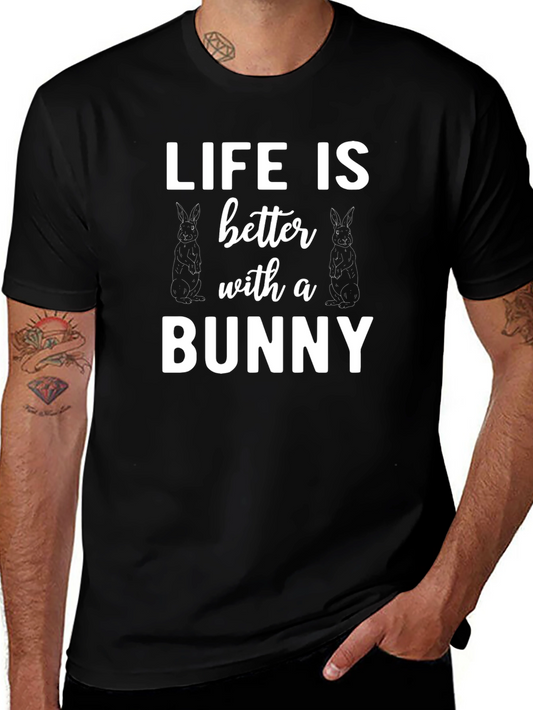 Life Is Better With a Bunny Graphic Tee