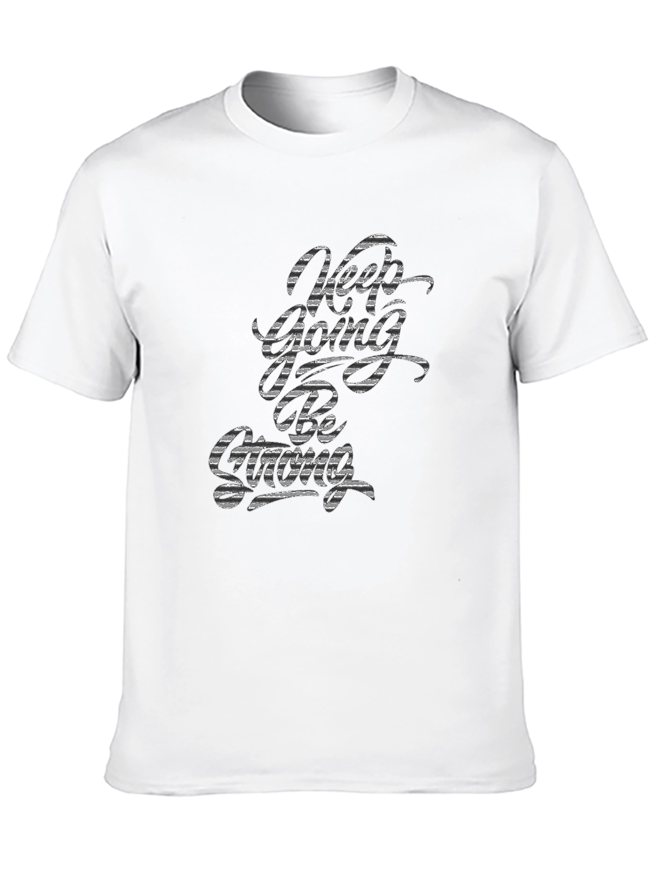 Keep Going Tee - Black Motivational T-Shirt