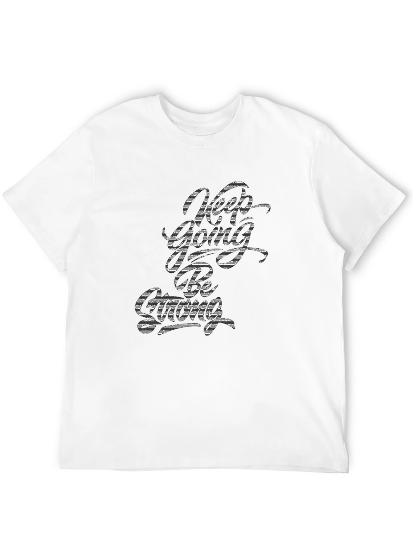 Keep Going Tee - Black Motivational T-Shirt