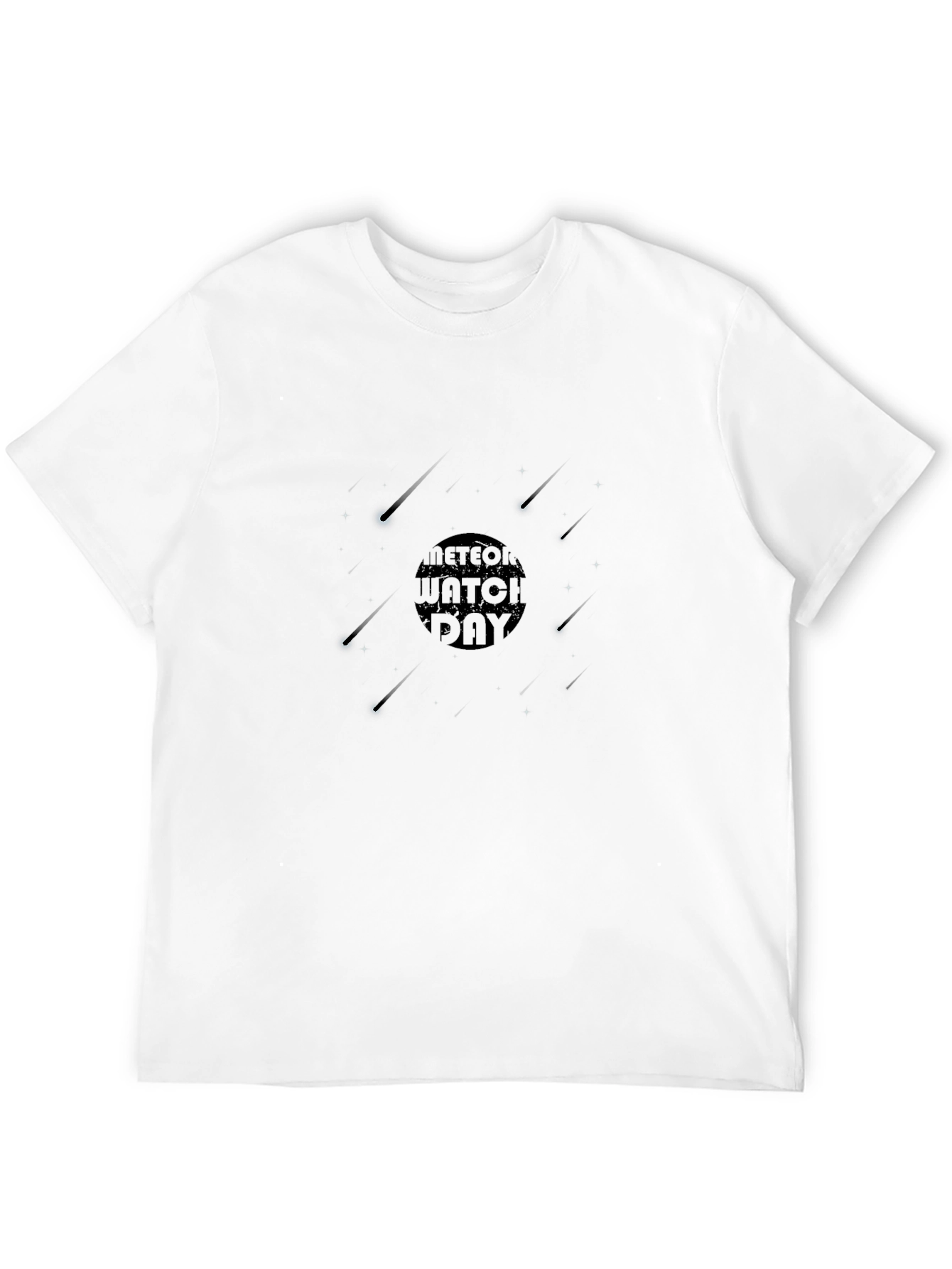 Meteor Watch Day Black Graphic Tee