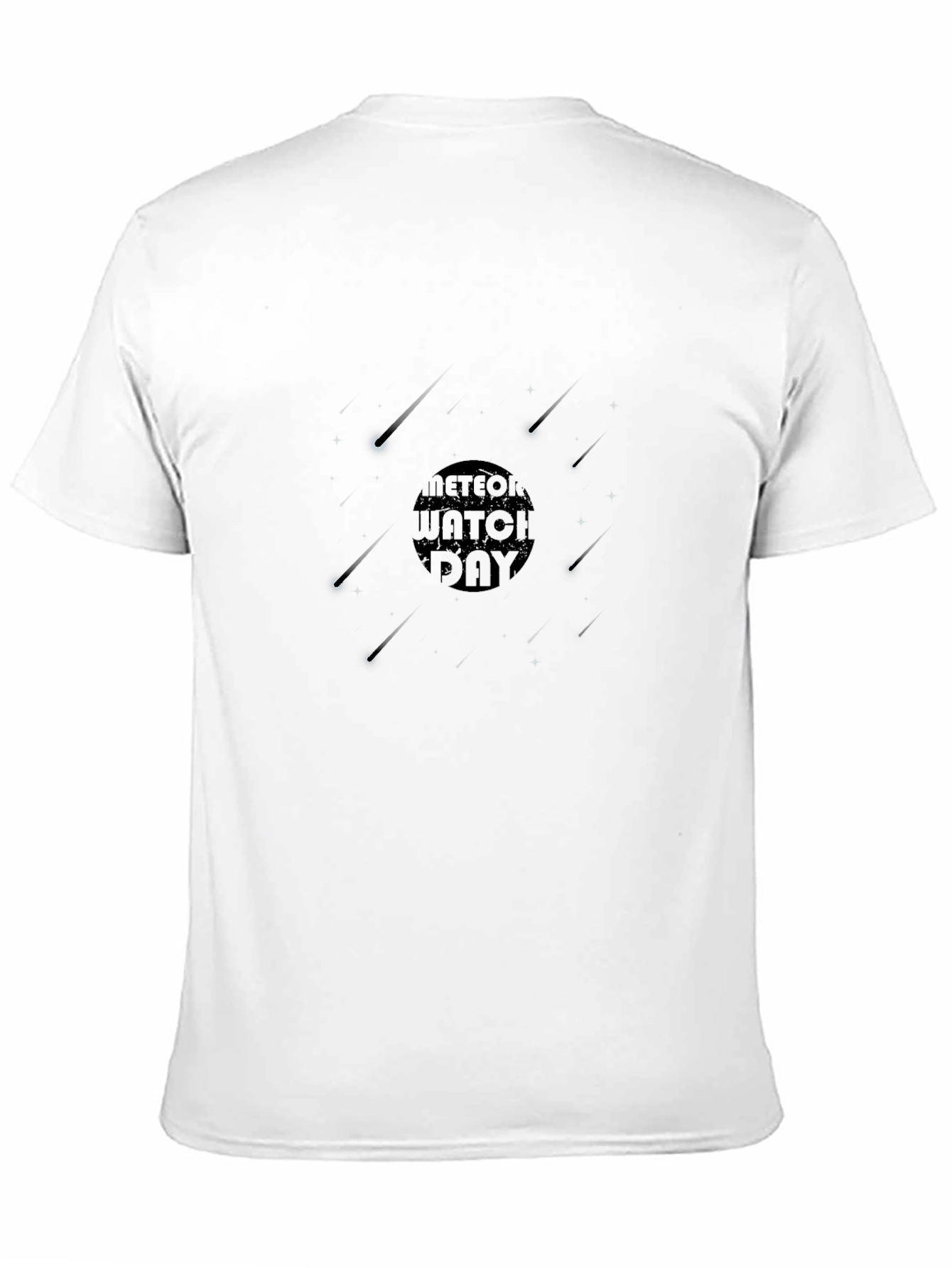 Meteor Watch Day Black Graphic Tee