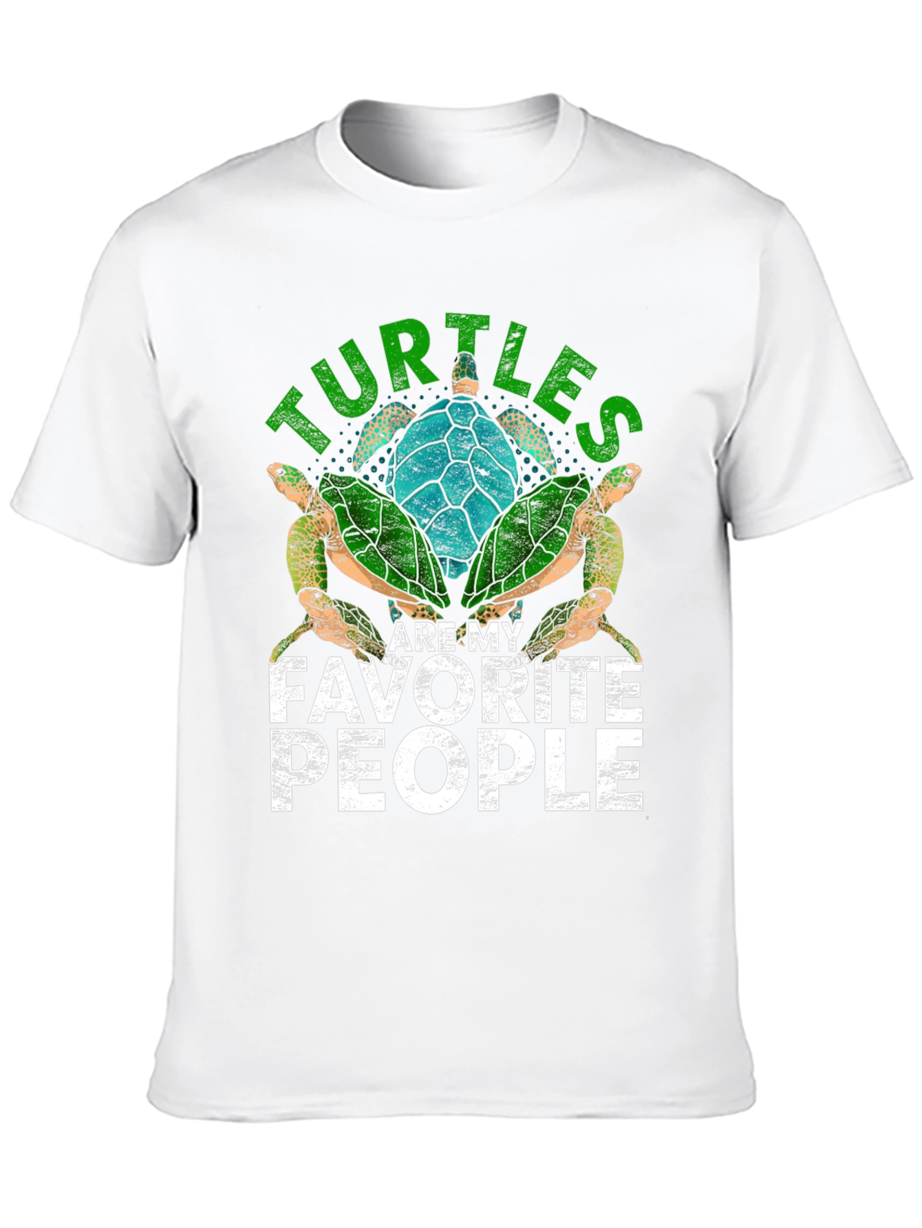 Turtles Are My Favorite People T-Shirt