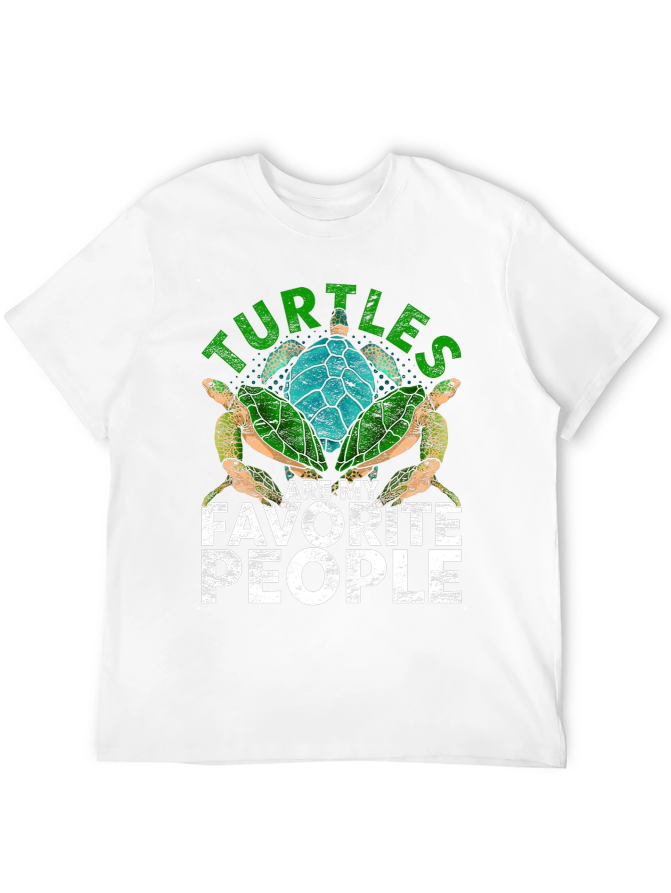 Turtles Are My Favorite People T-Shirt