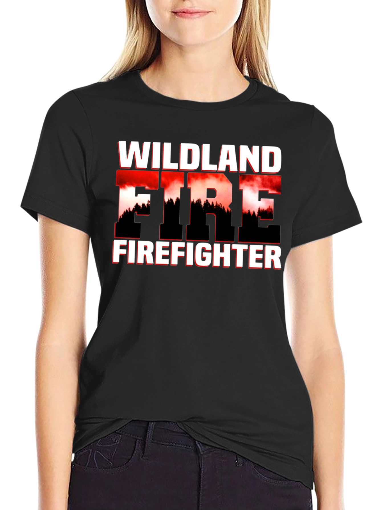 Wildland Firefighter Graphic T-Shirt