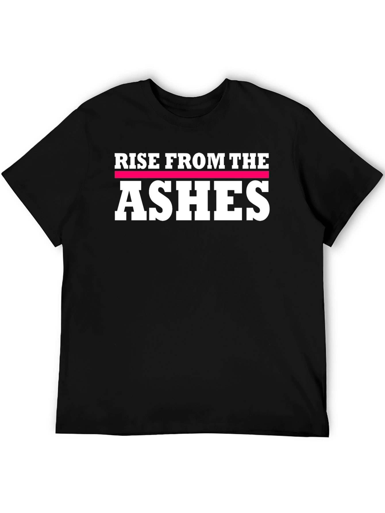 Rise From The Ashes Graphic Tee - Black