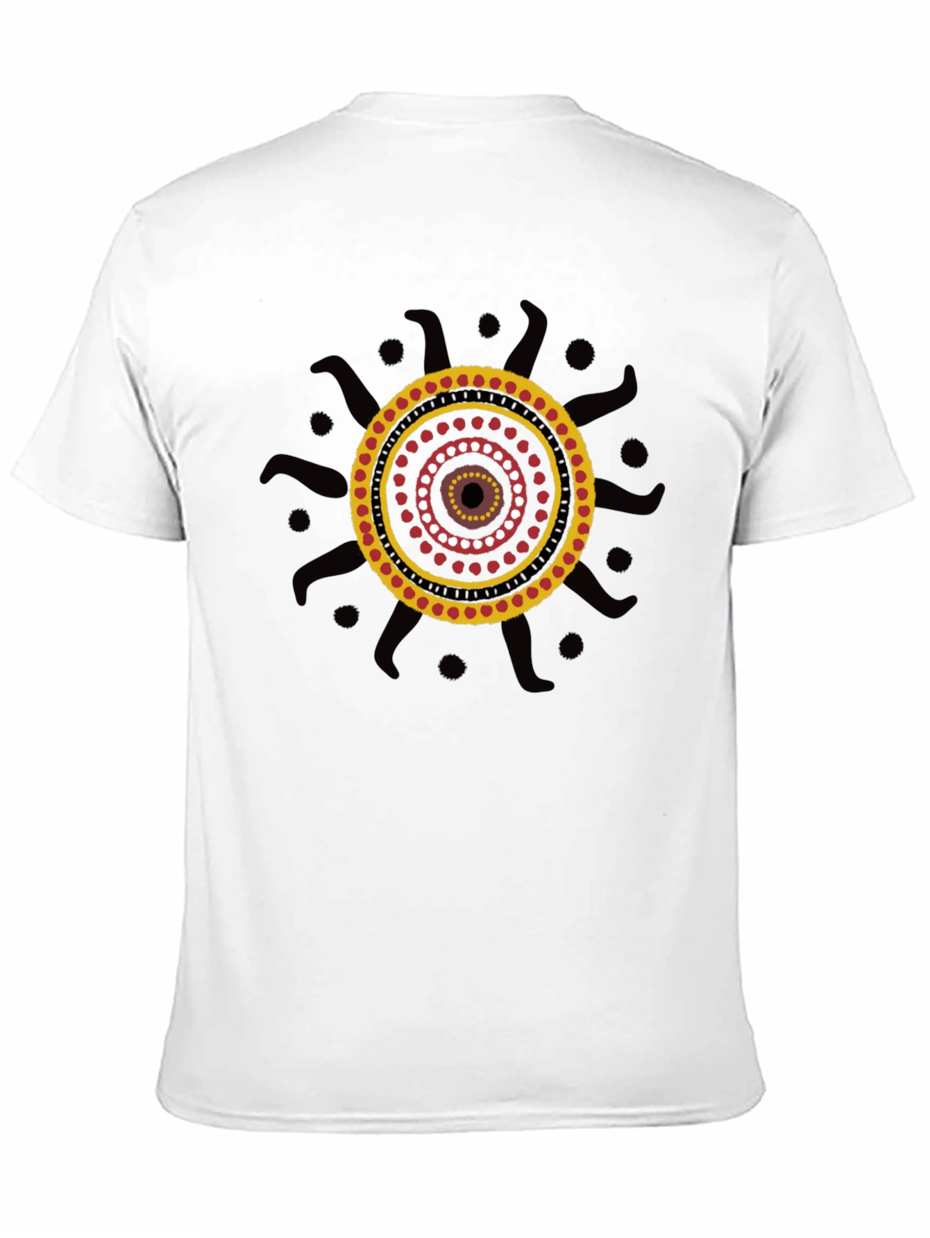 Aboriginal Art Black T-Shirt