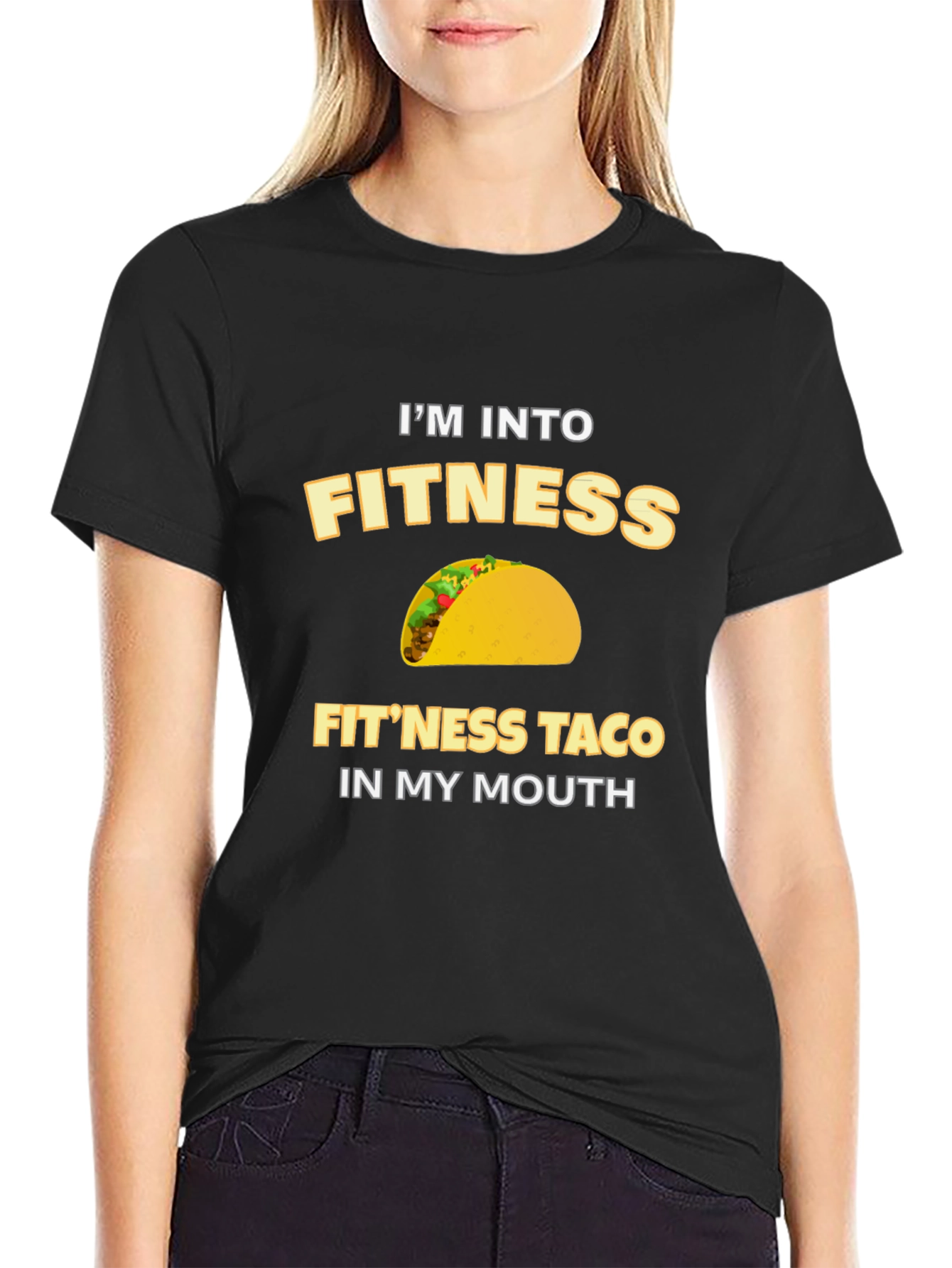 Im Into Fitness Taco Graphic T-Shirt