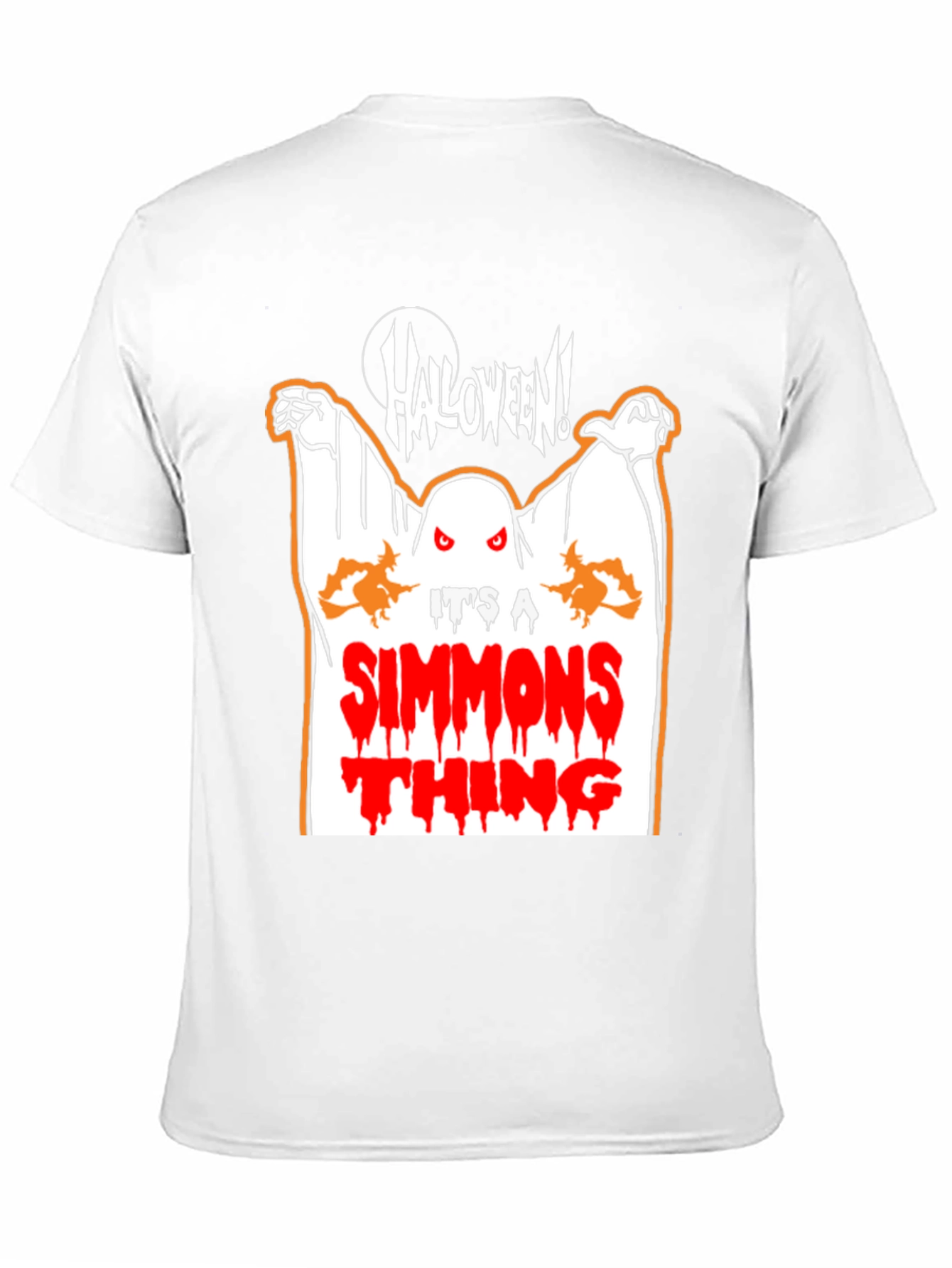 Halloween Simmons Thing Black T-Shirt