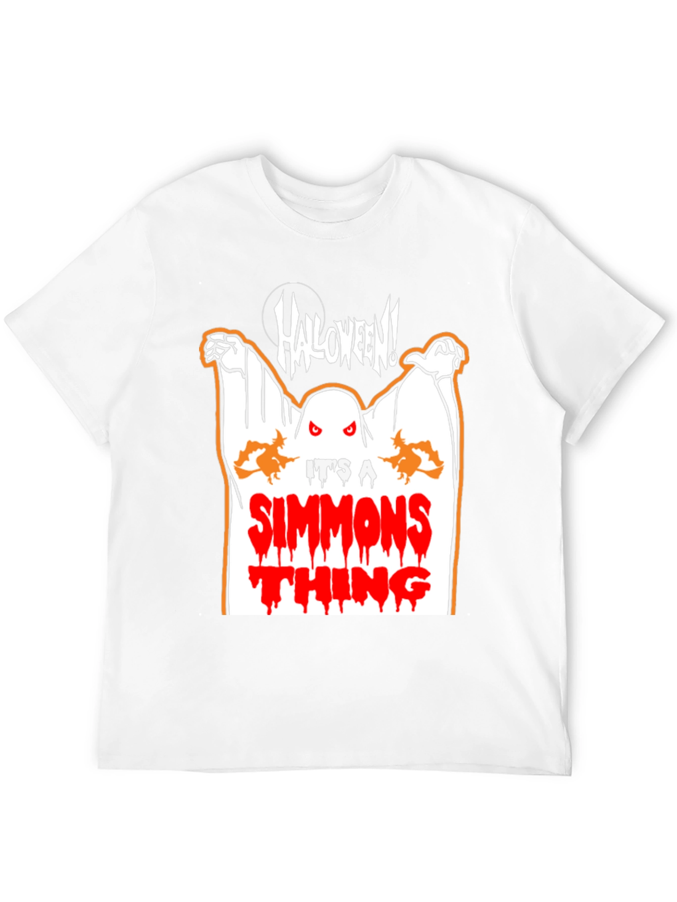 Halloween Simmons Thing Black T-Shirt