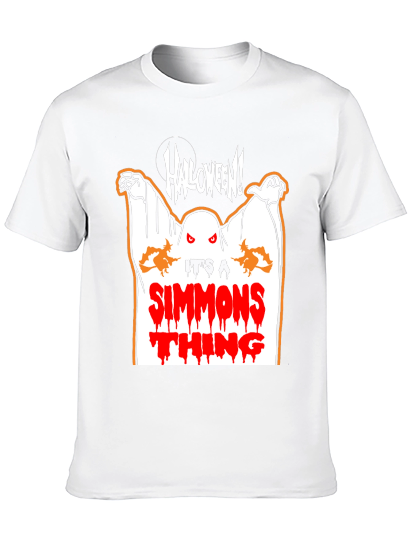 Halloween Simmons Thing Black T-Shirt