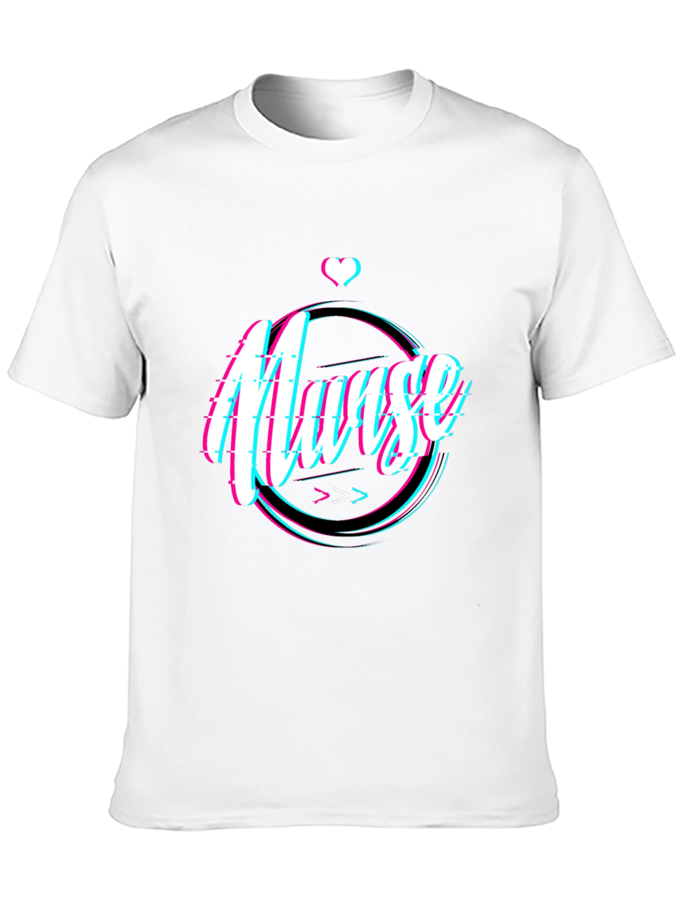 Nurse Glitch T-Shirt - Unique Medical Apparel