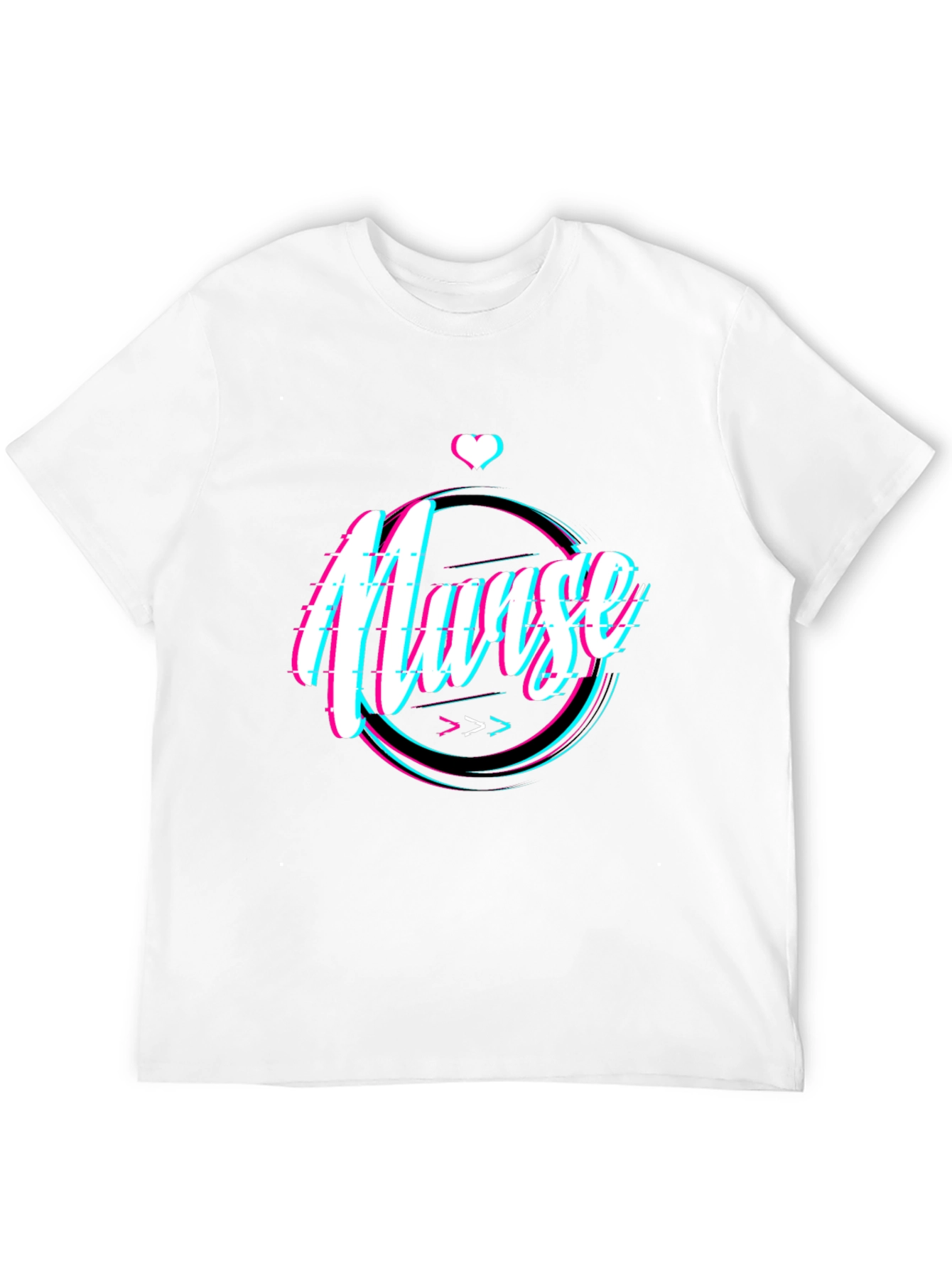 Nurse Glitch T-Shirt - Unique Medical Apparel