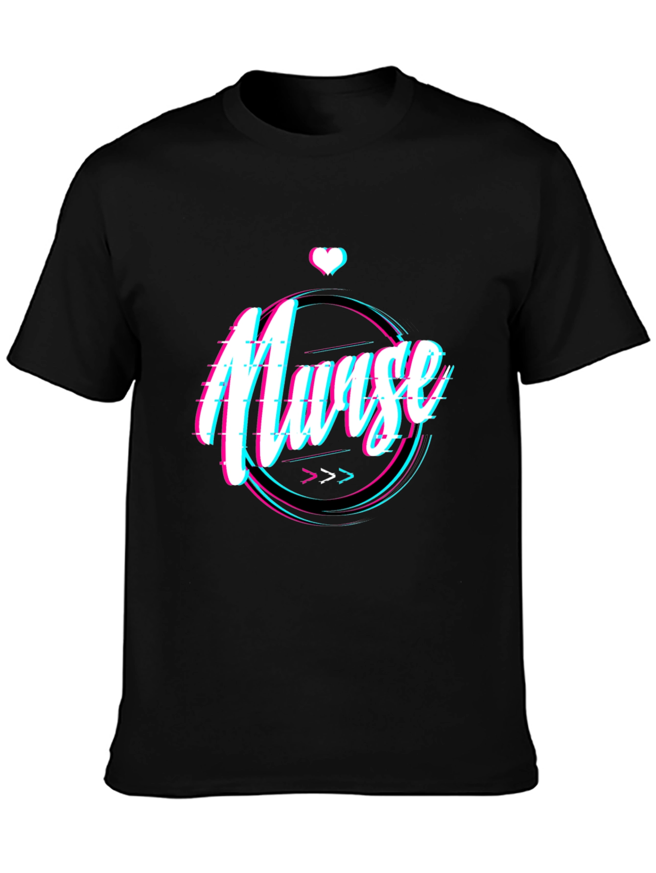 Nurse Glitch T-Shirt - Unique Medical Apparel