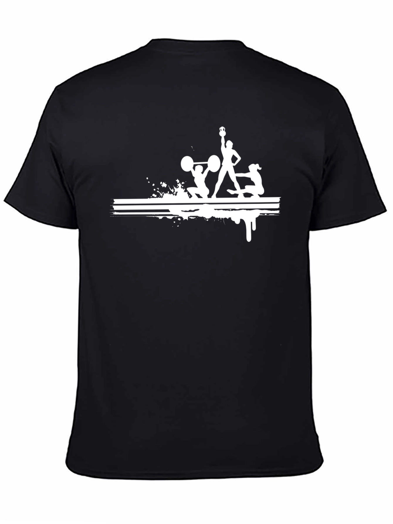 Weightlifting Graphic Tee - Black