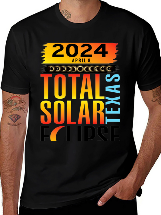 2024 Total Solar Eclipse Texas T-Shirt