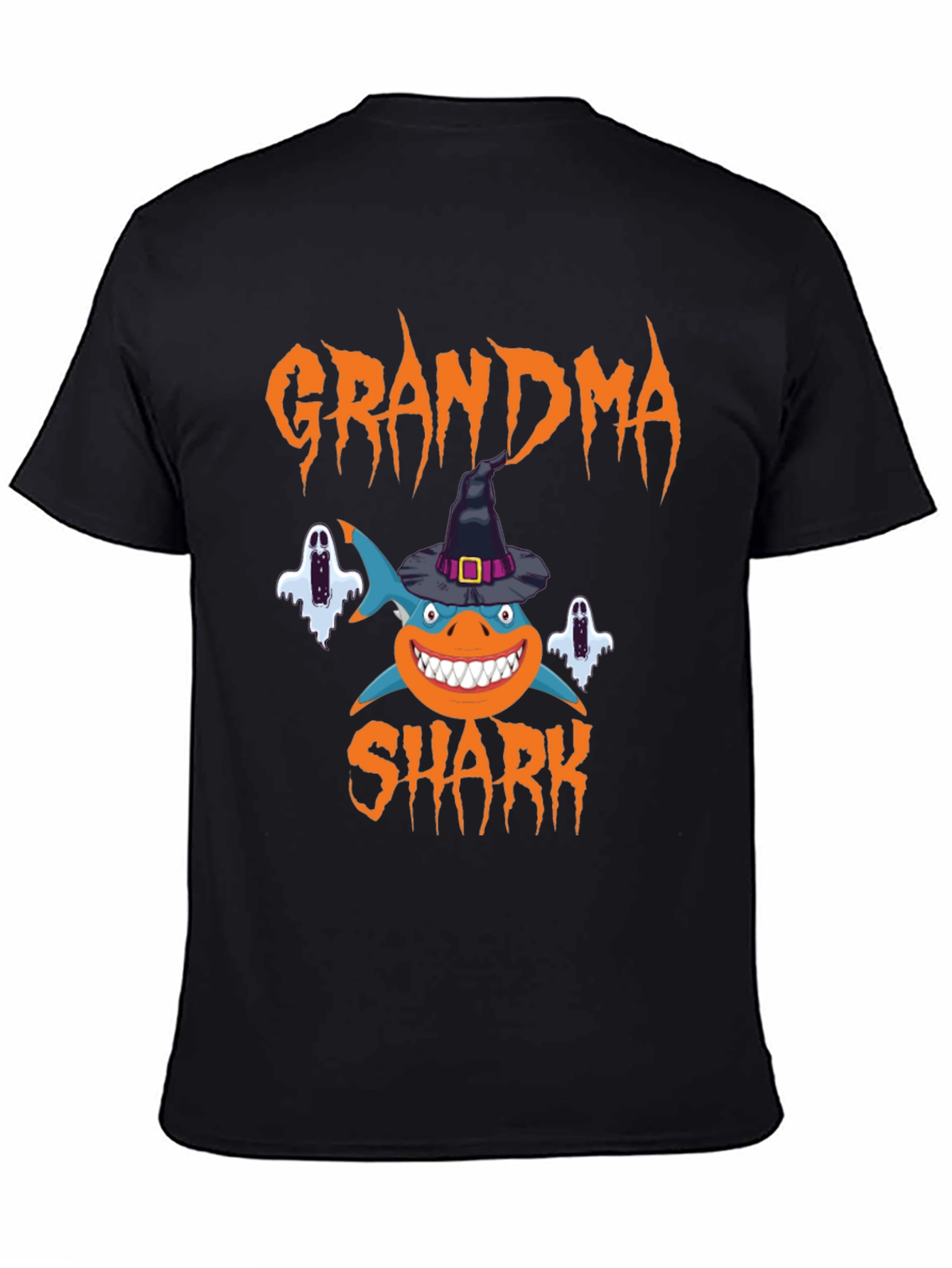 Grandma Shark Halloween T-Shirt
