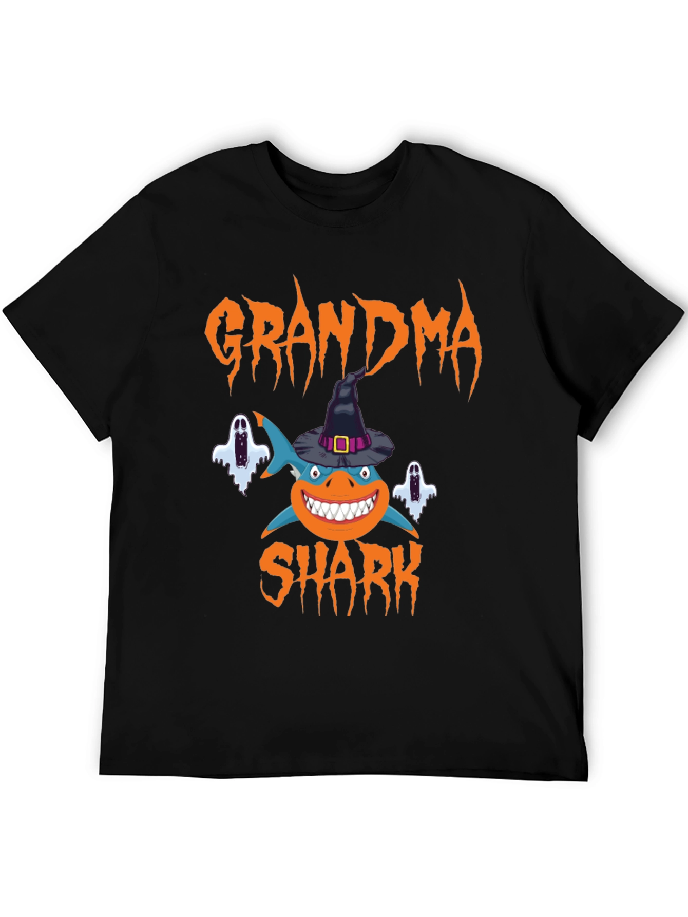 Grandma Shark Halloween T-Shirt