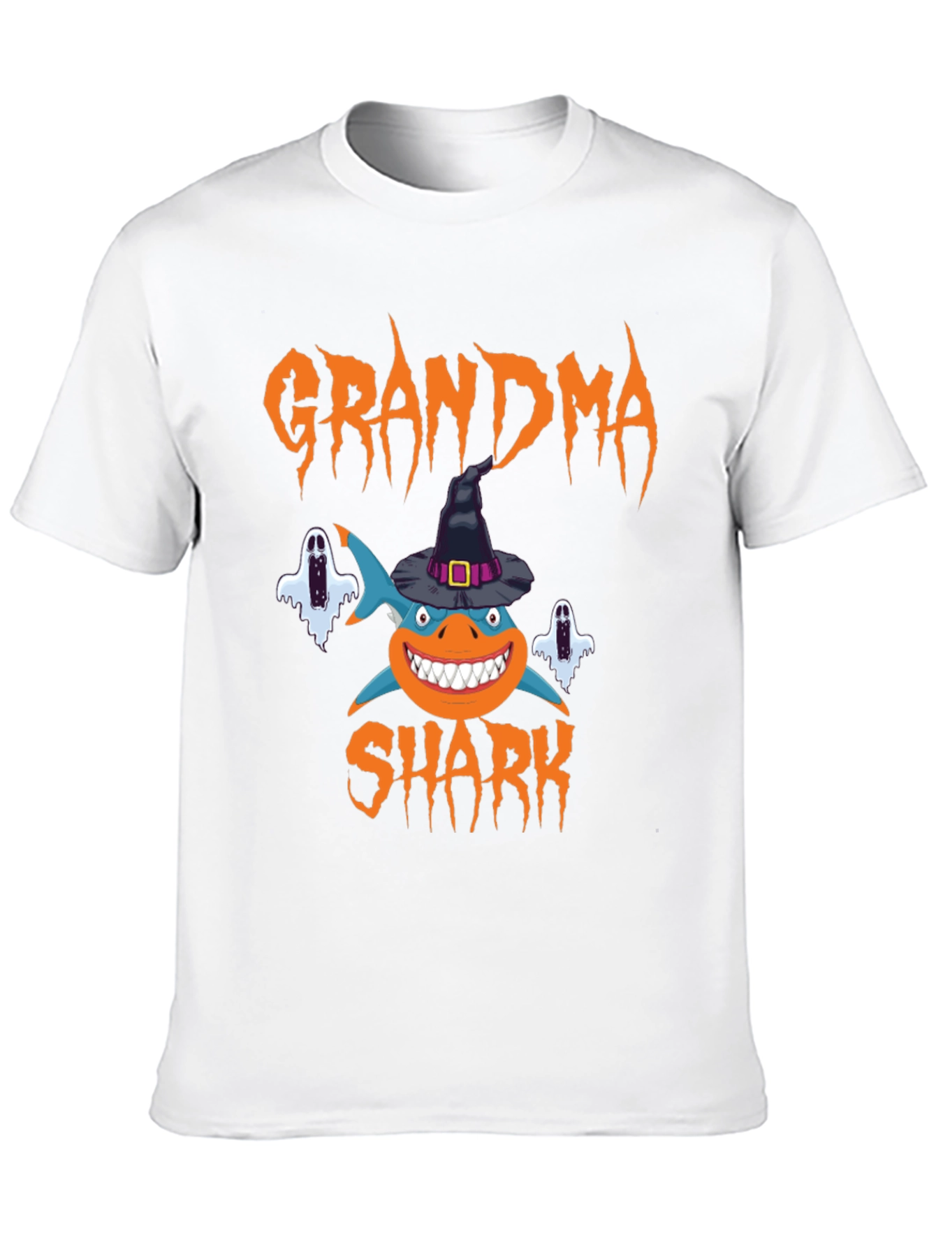 Grandma Shark Halloween T-Shirt