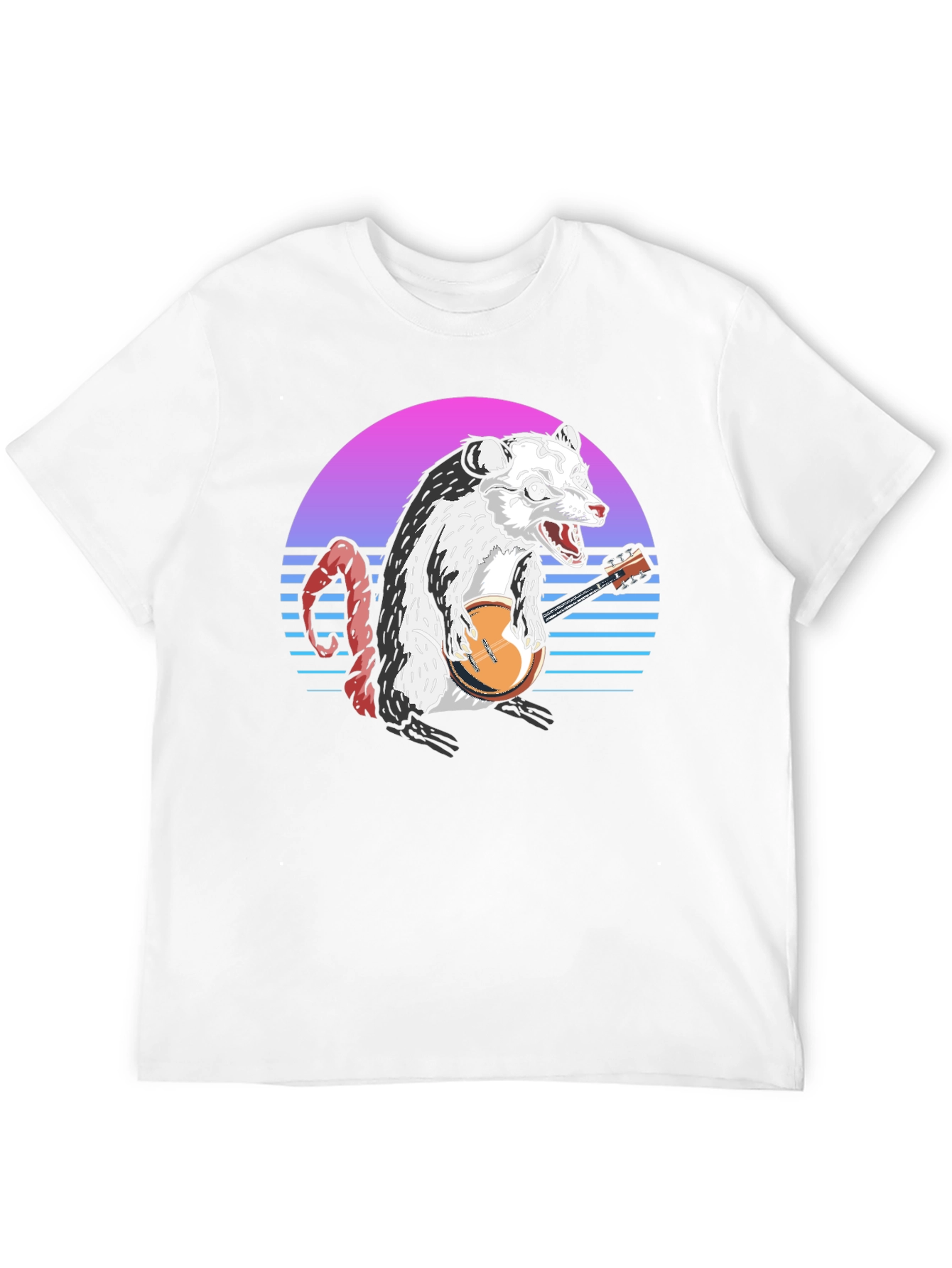 Opossum Banjo Player T-Shirt