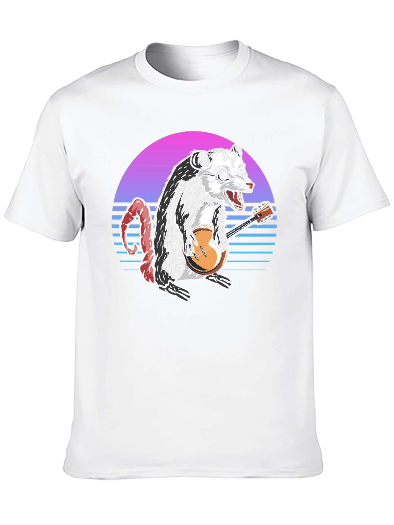Opossum Banjo Player T-Shirt