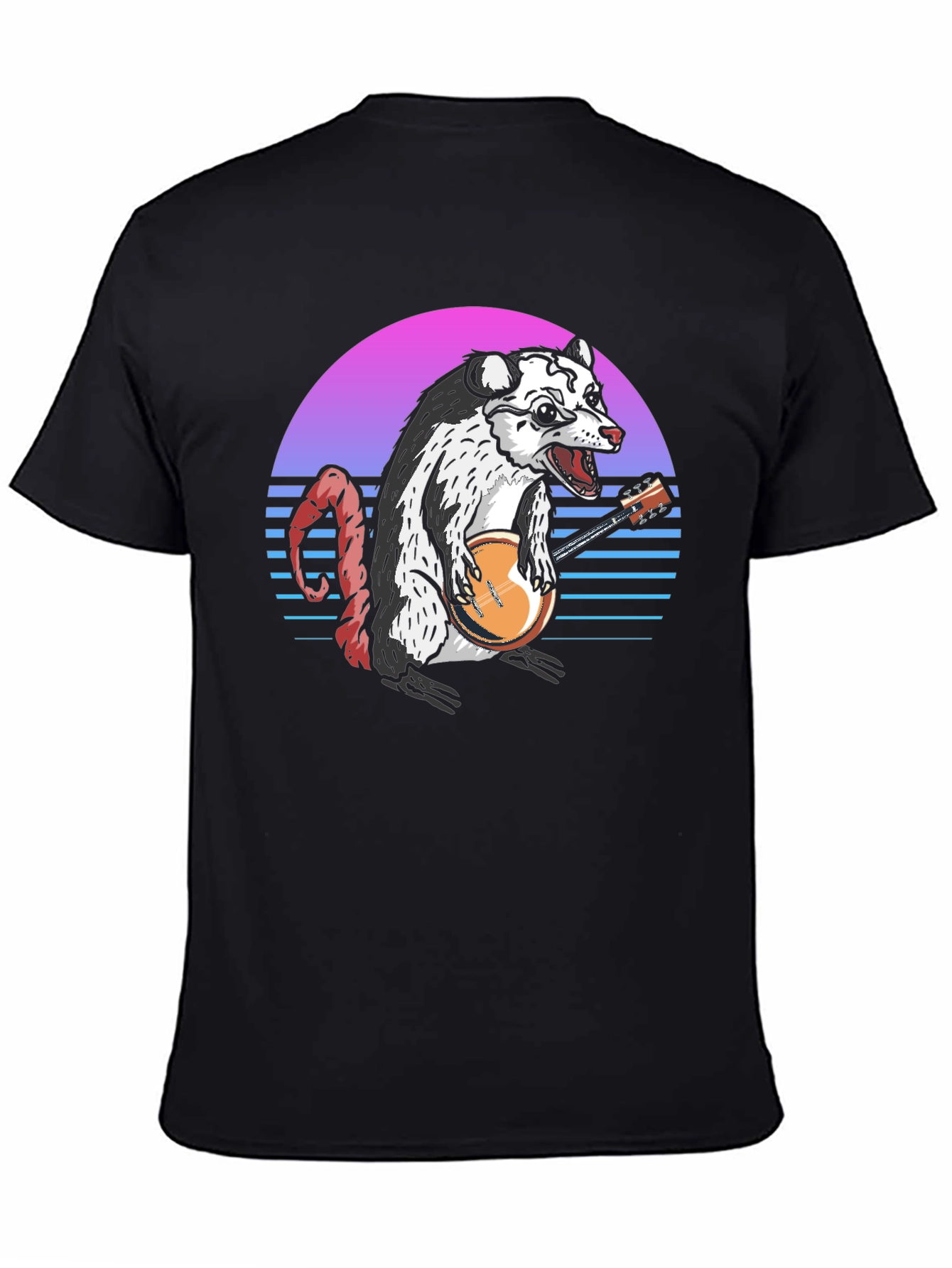 Opossum Banjo Player T-Shirt