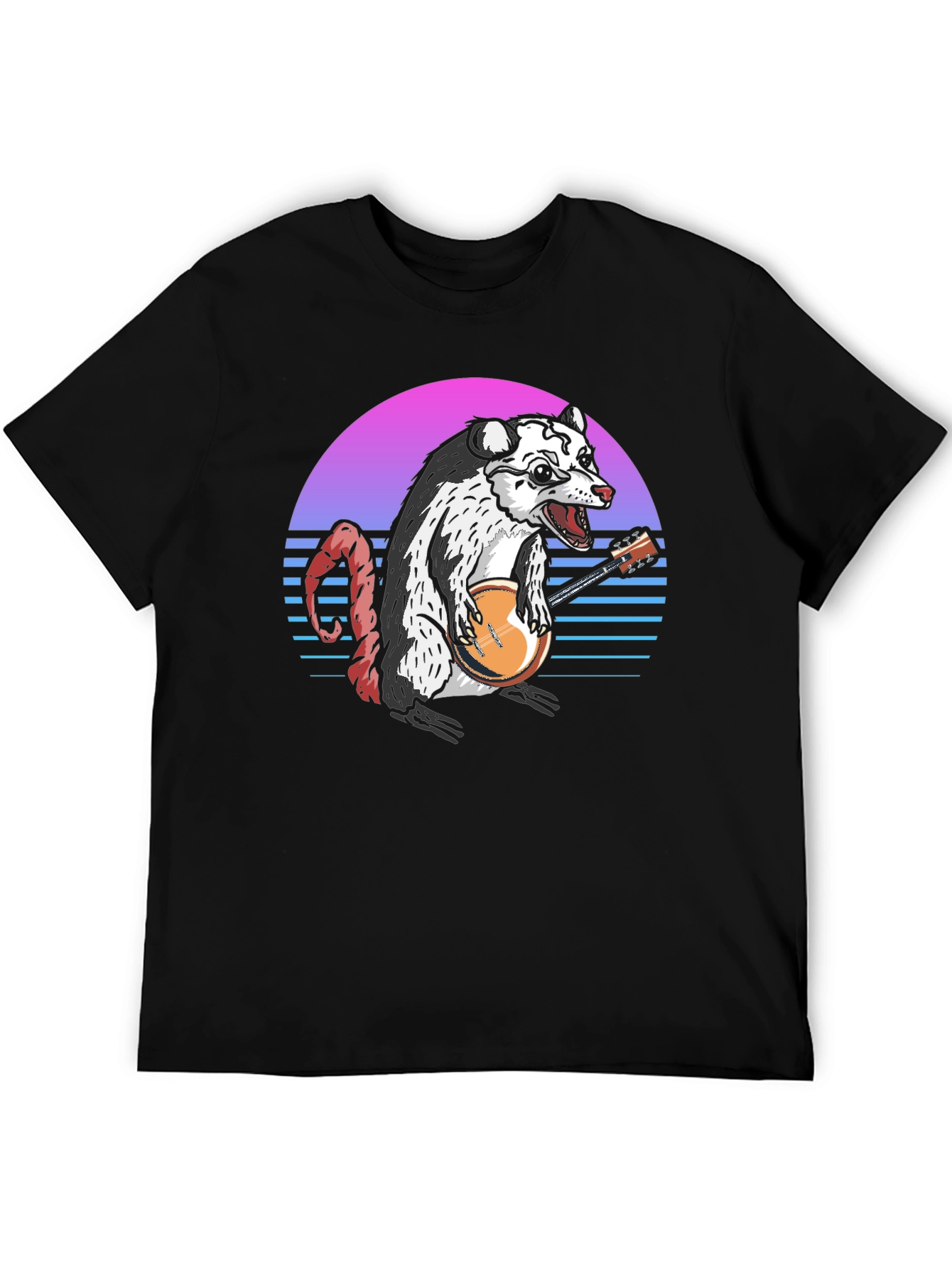 Opossum Banjo Player T-Shirt