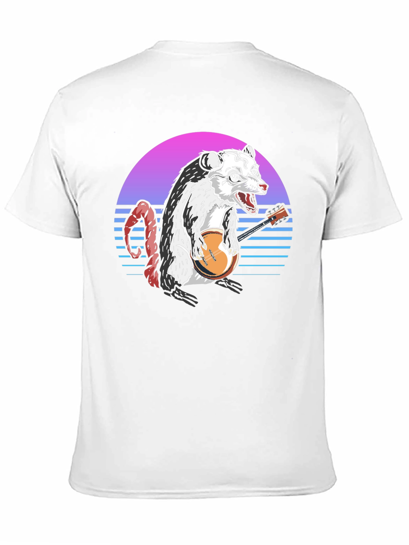 Opossum Banjo Player T-Shirt