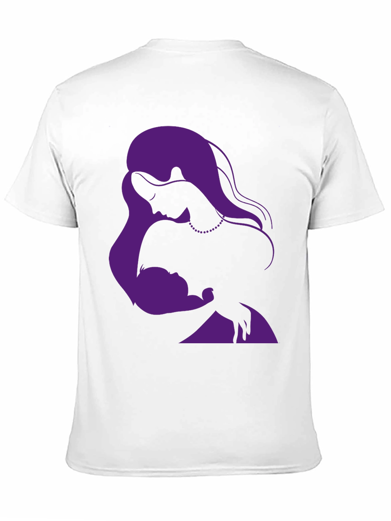 Elegant Mother & Child Graphic T-Shirt
