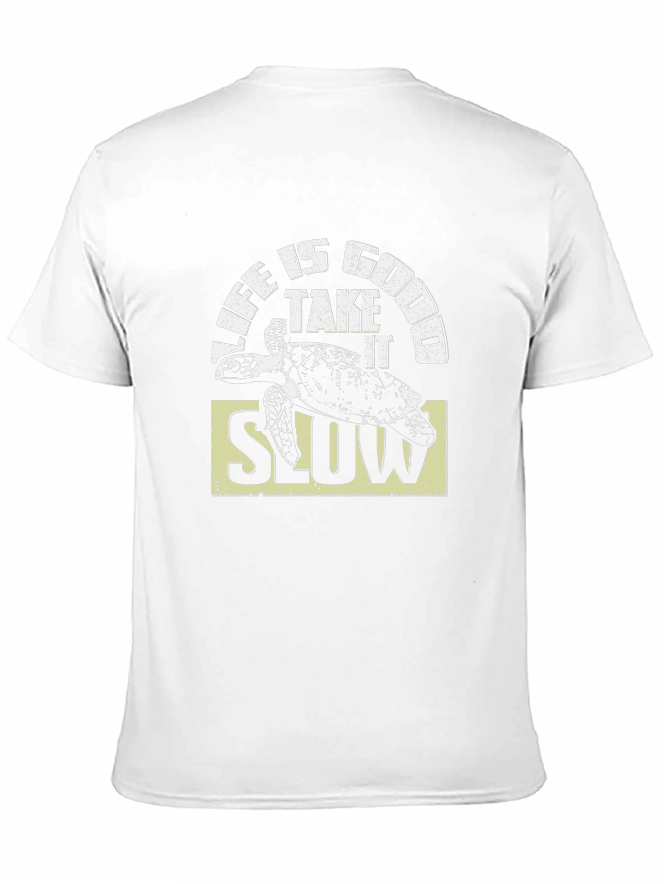 Life is Good Take it Slow Turtle Graphic Tee