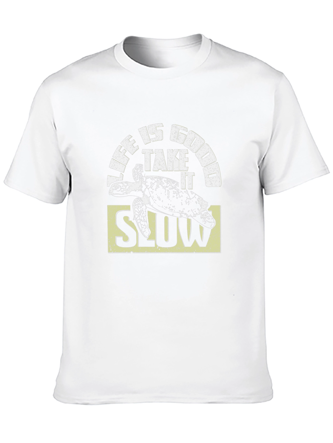 Life is Good Take it Slow Turtle Graphic Tee
