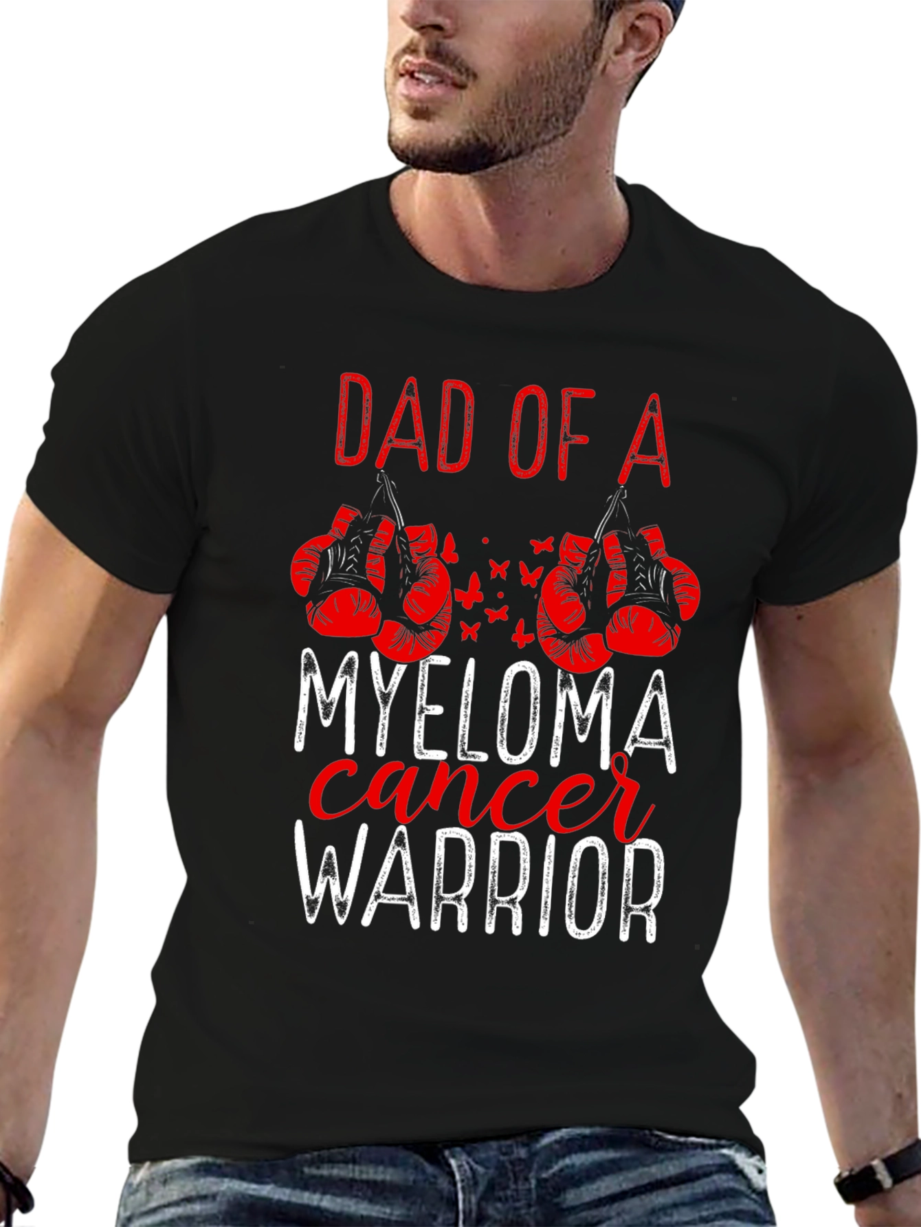 Dad of a Myeloma Cancer Warrior T-Shirt