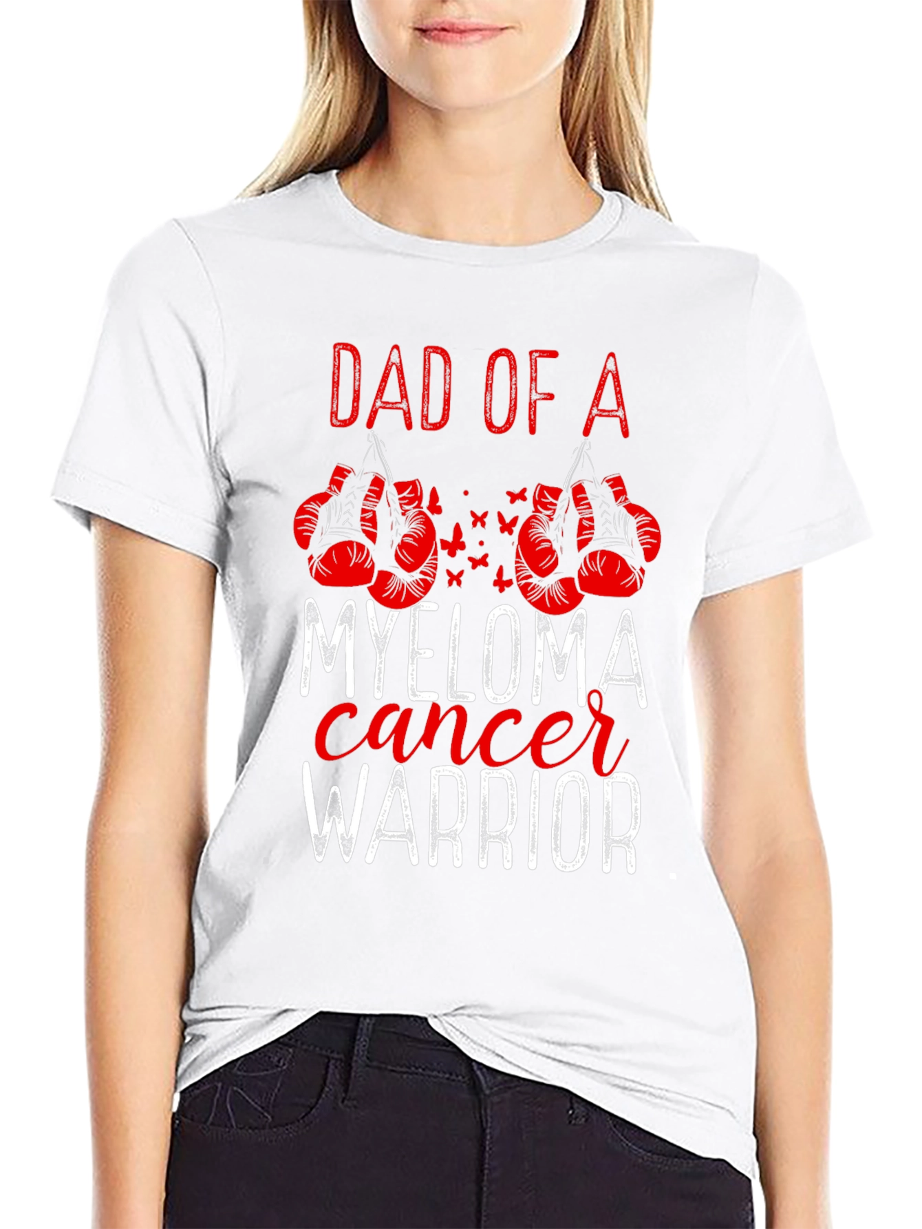 Dad of a Myeloma Cancer Warrior T-Shirt