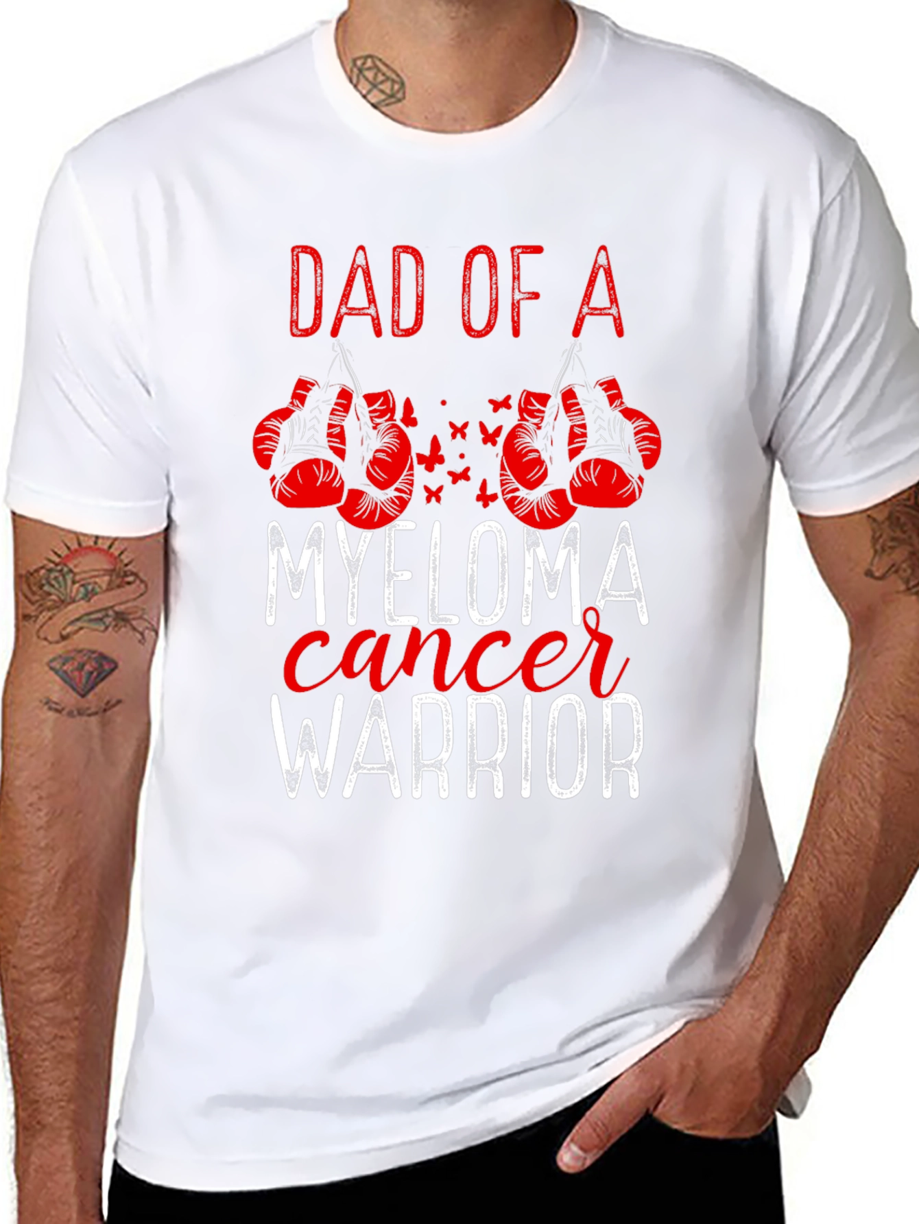 Dad of a Myeloma Cancer Warrior T-Shirt
