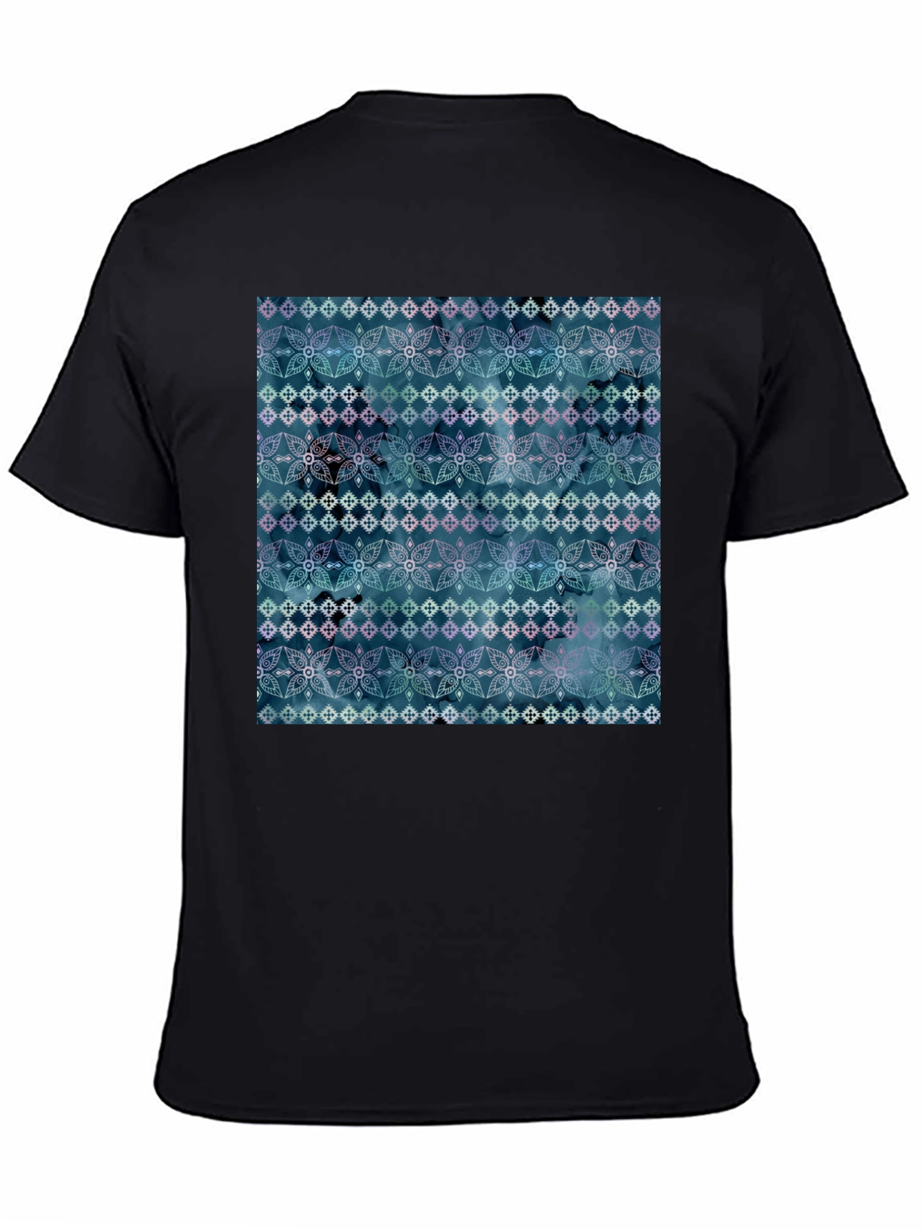 Floral Mandala Pattern T-Shirt