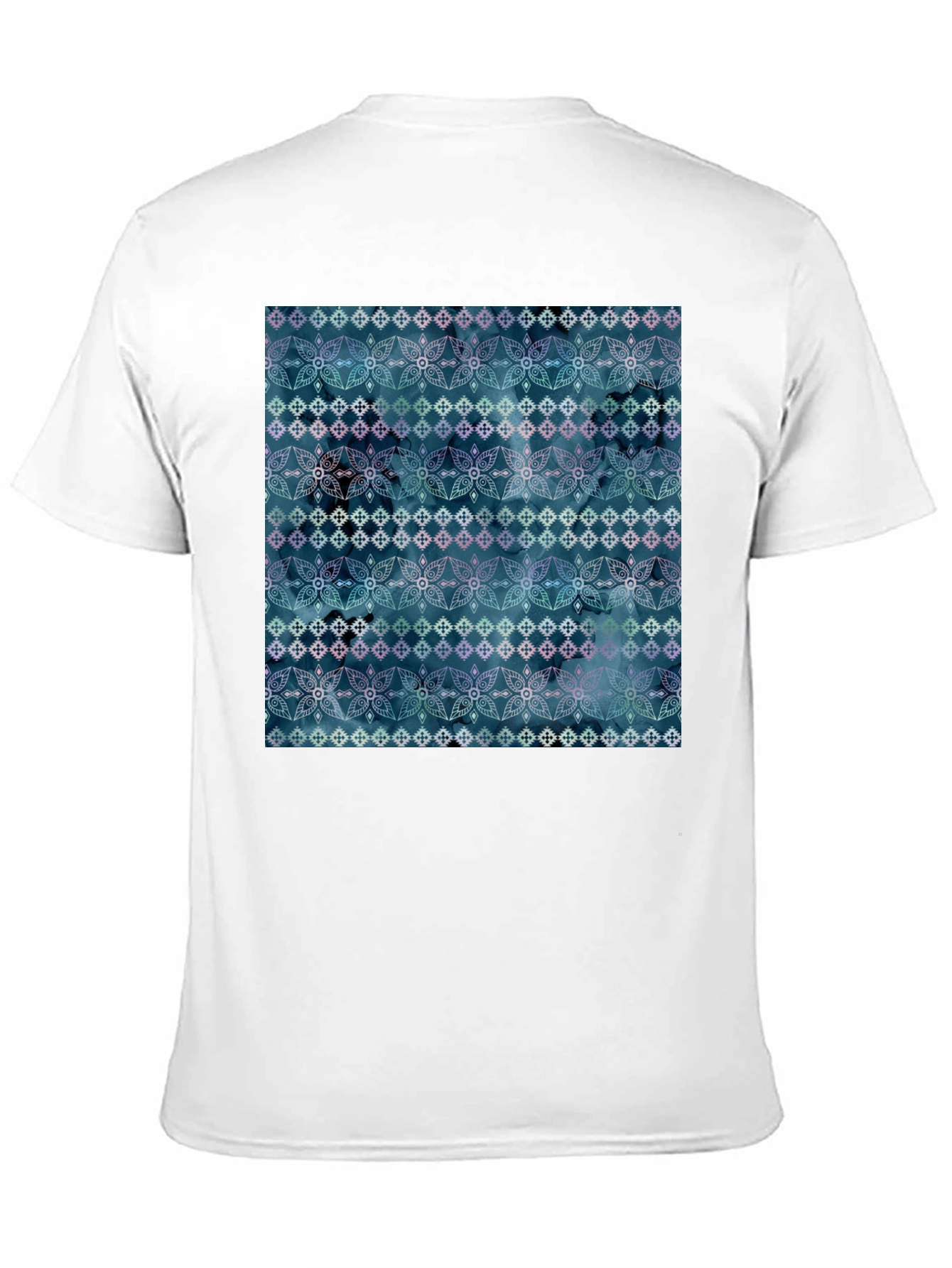 Floral Mandala Pattern T-Shirt