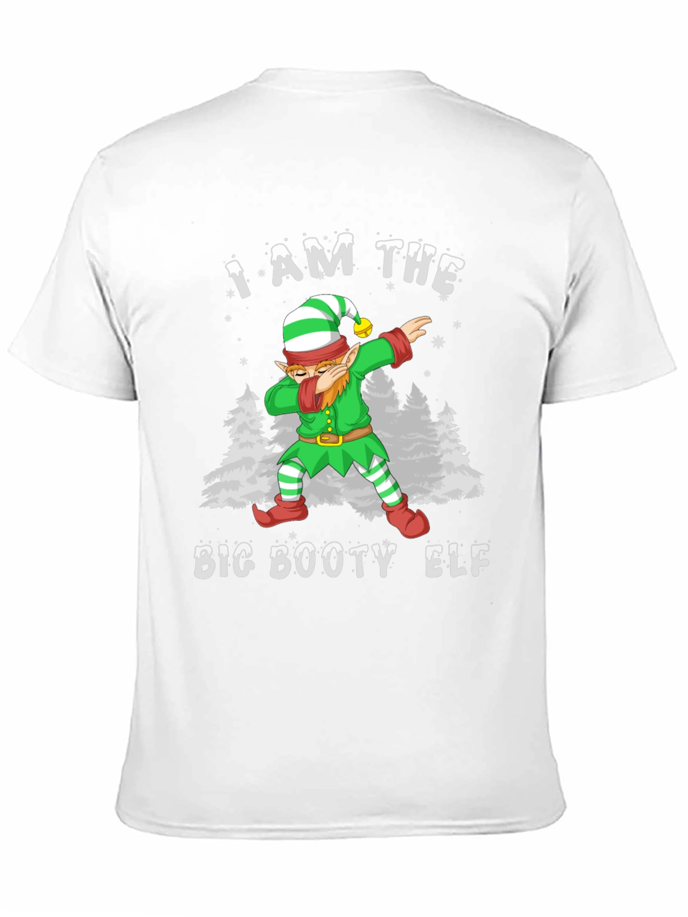 I Am The Big Booty Elf Dab Christmas T-Shirt